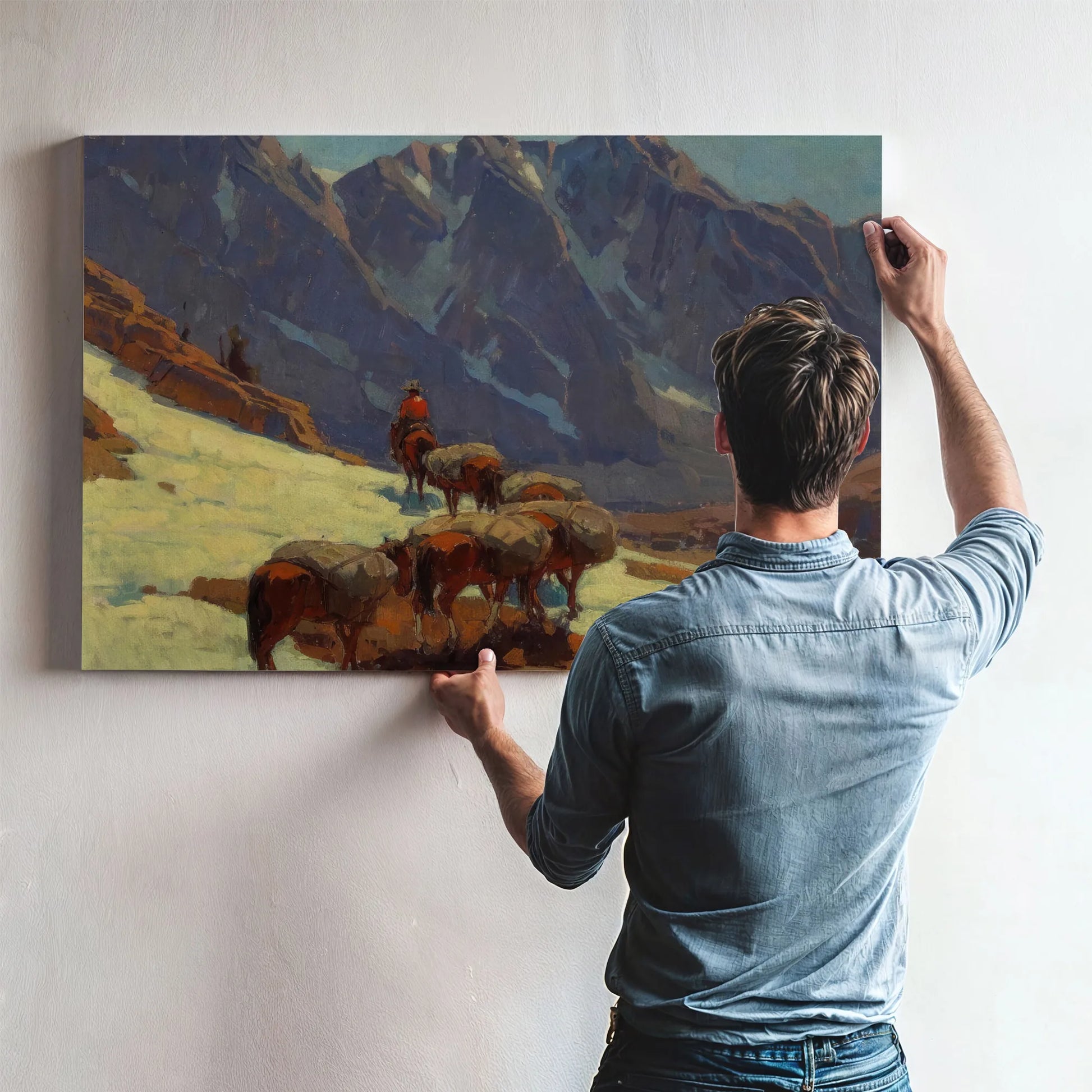 Sierra Pass By Edgar Payne Fine Art Print