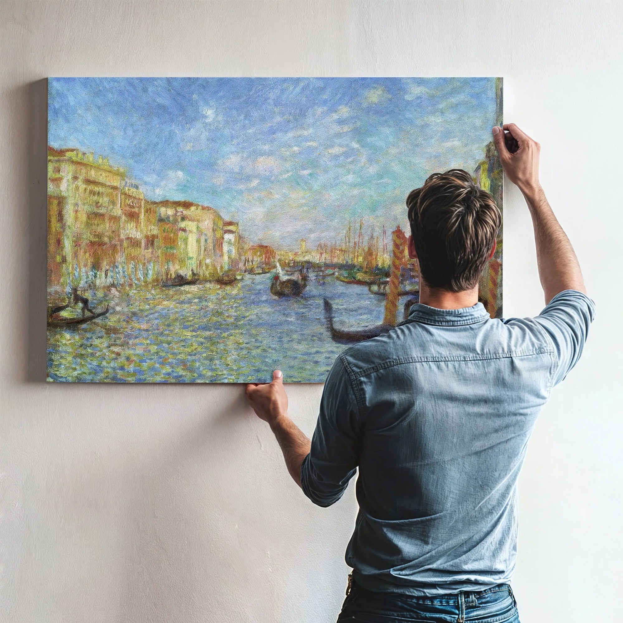 Grand Canal, Venice By Pierre August Renoir Fine Art Print