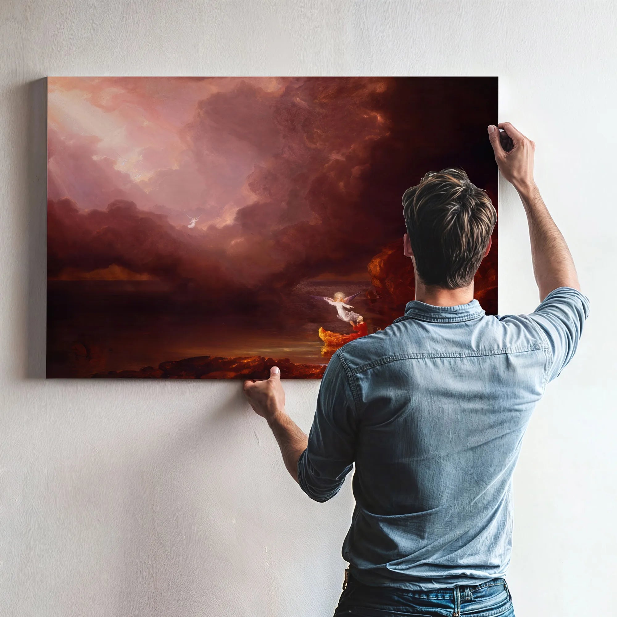 The Voyage Of Life 2 By Thomas Cole Fine Art Print