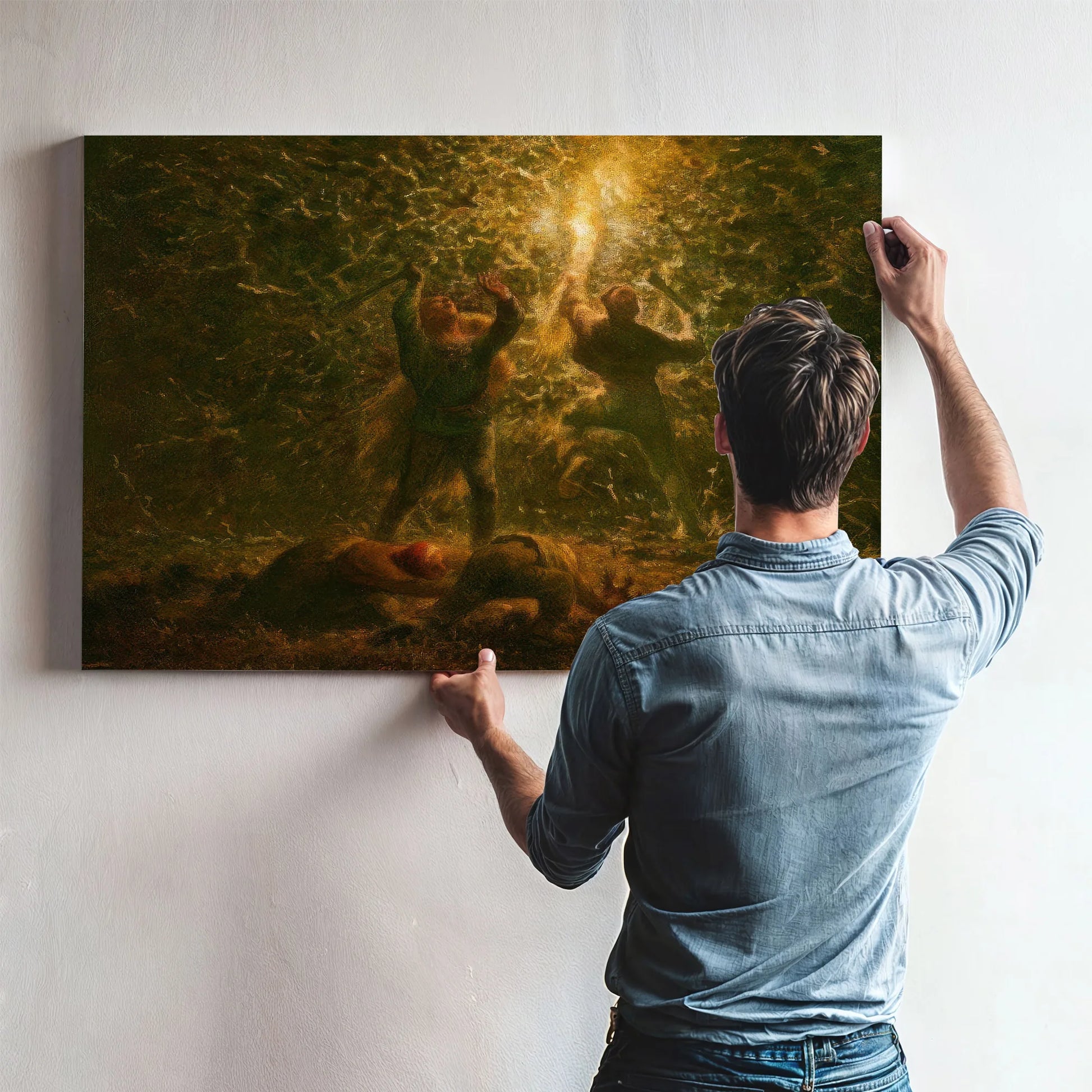 Bird's Nesters By Jean Francois Millet Fine Art Print