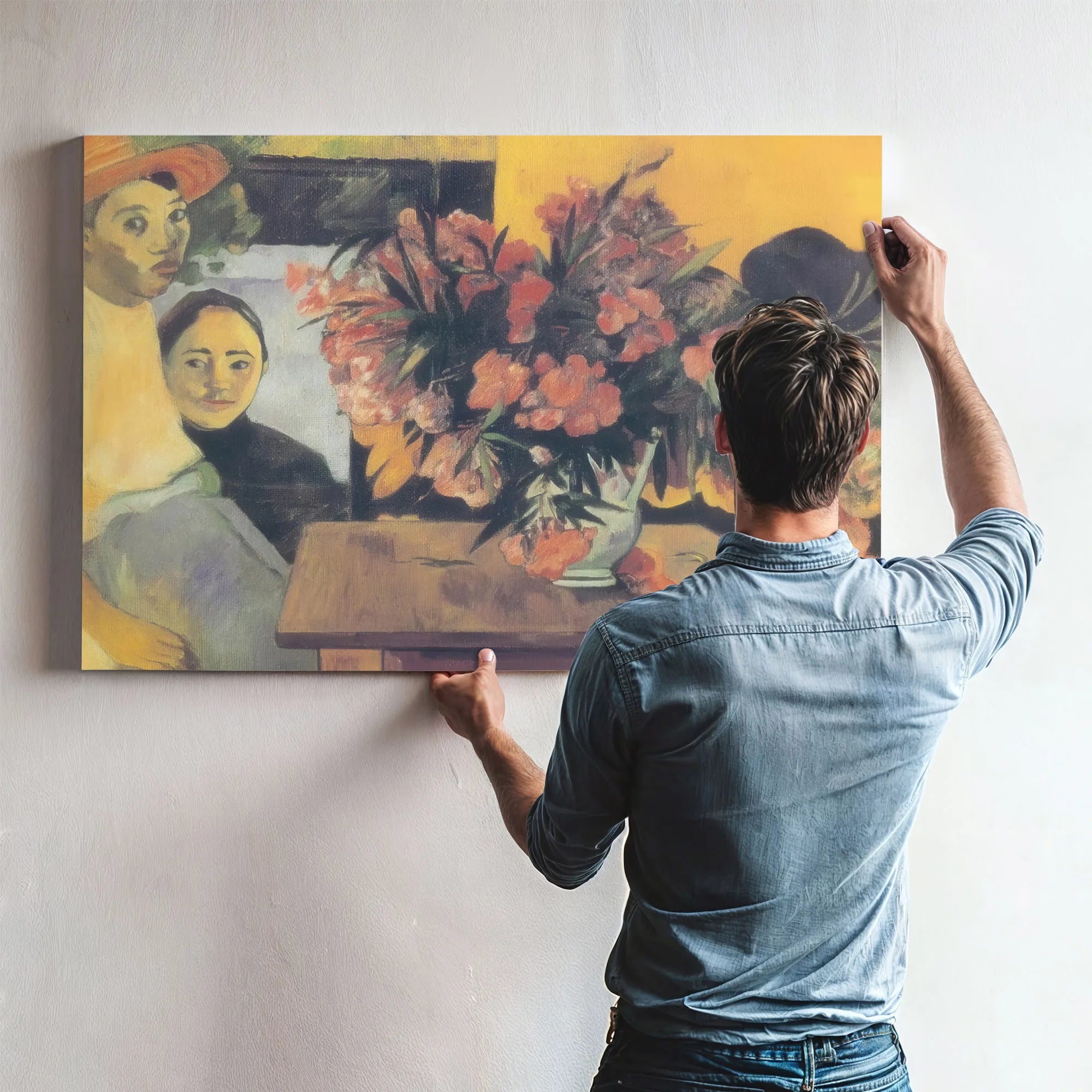 Te Tiare Farani ( Flowers Of France) By Paul Gauguin Fine Art Print