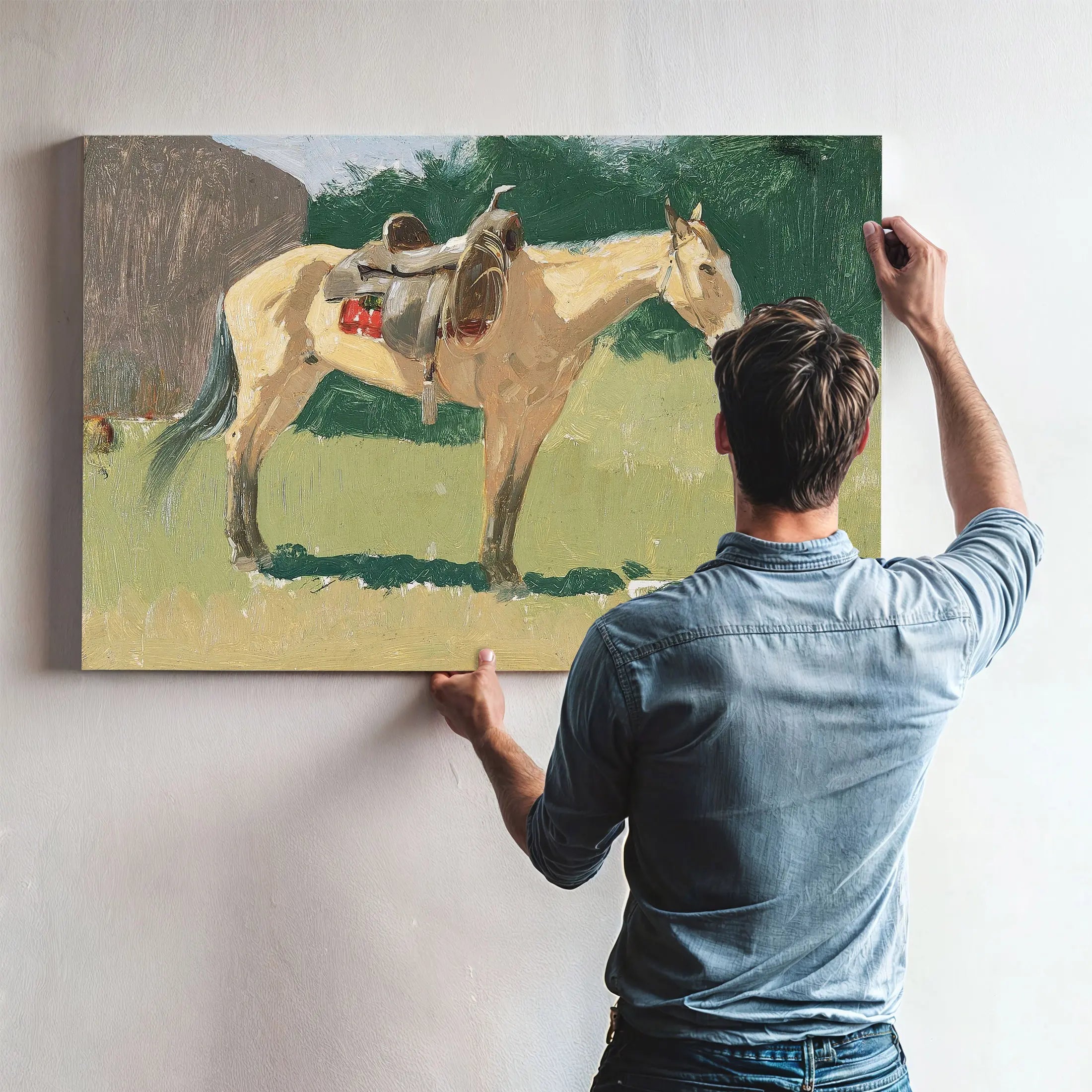 Untitled Horse Study C by Frederic Remington