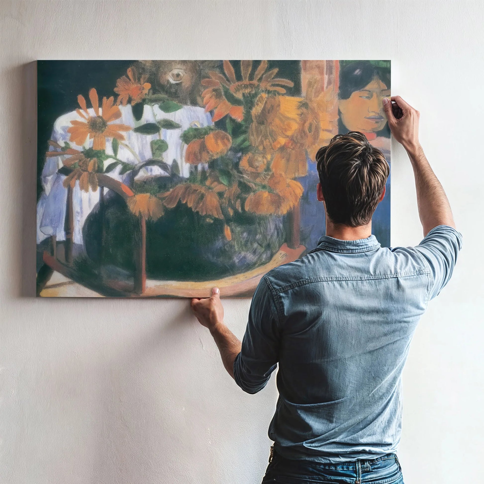 Sunflowers By Paul Gauguin Fine Art Print