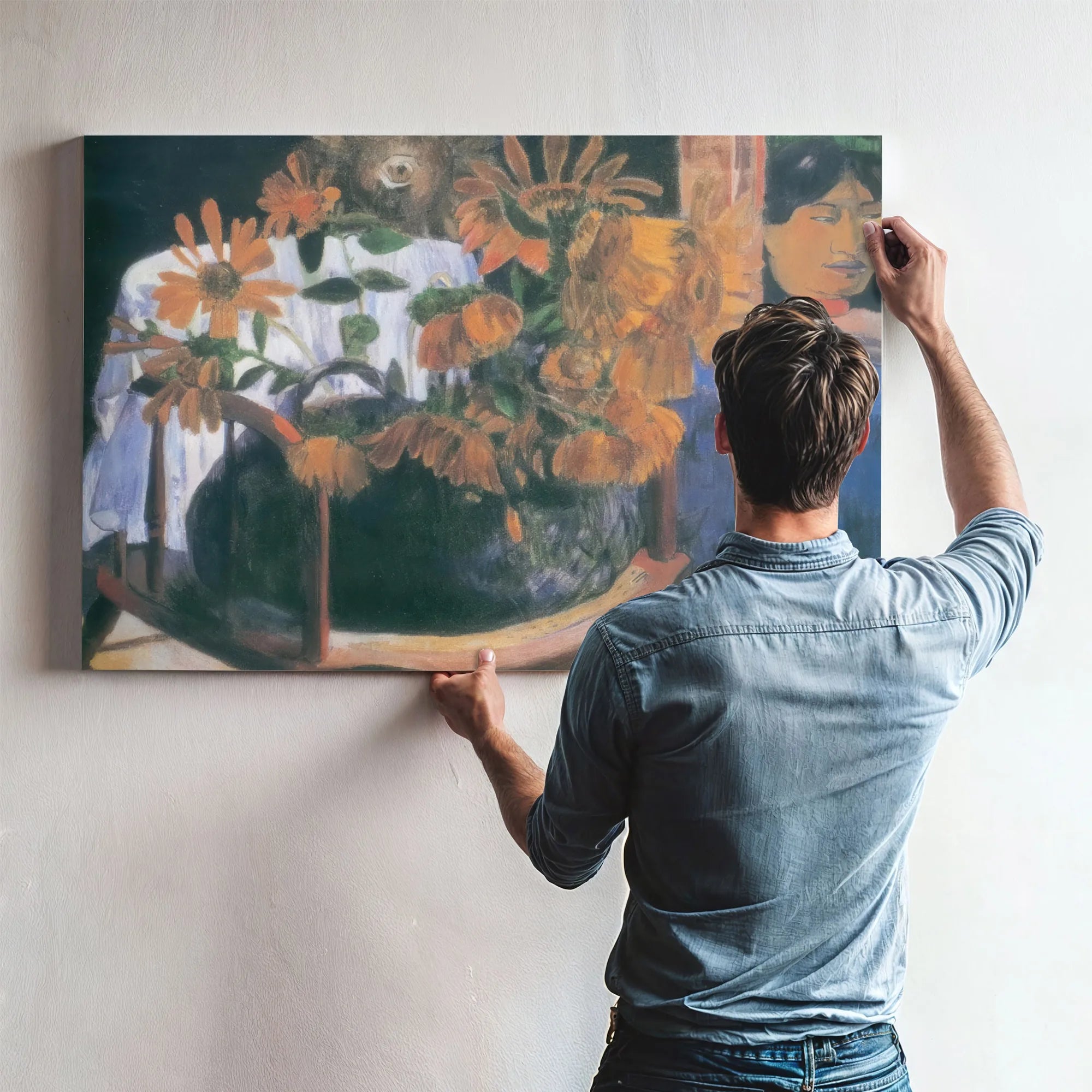 Sunflowers By Paul Gauguin Fine Art Print