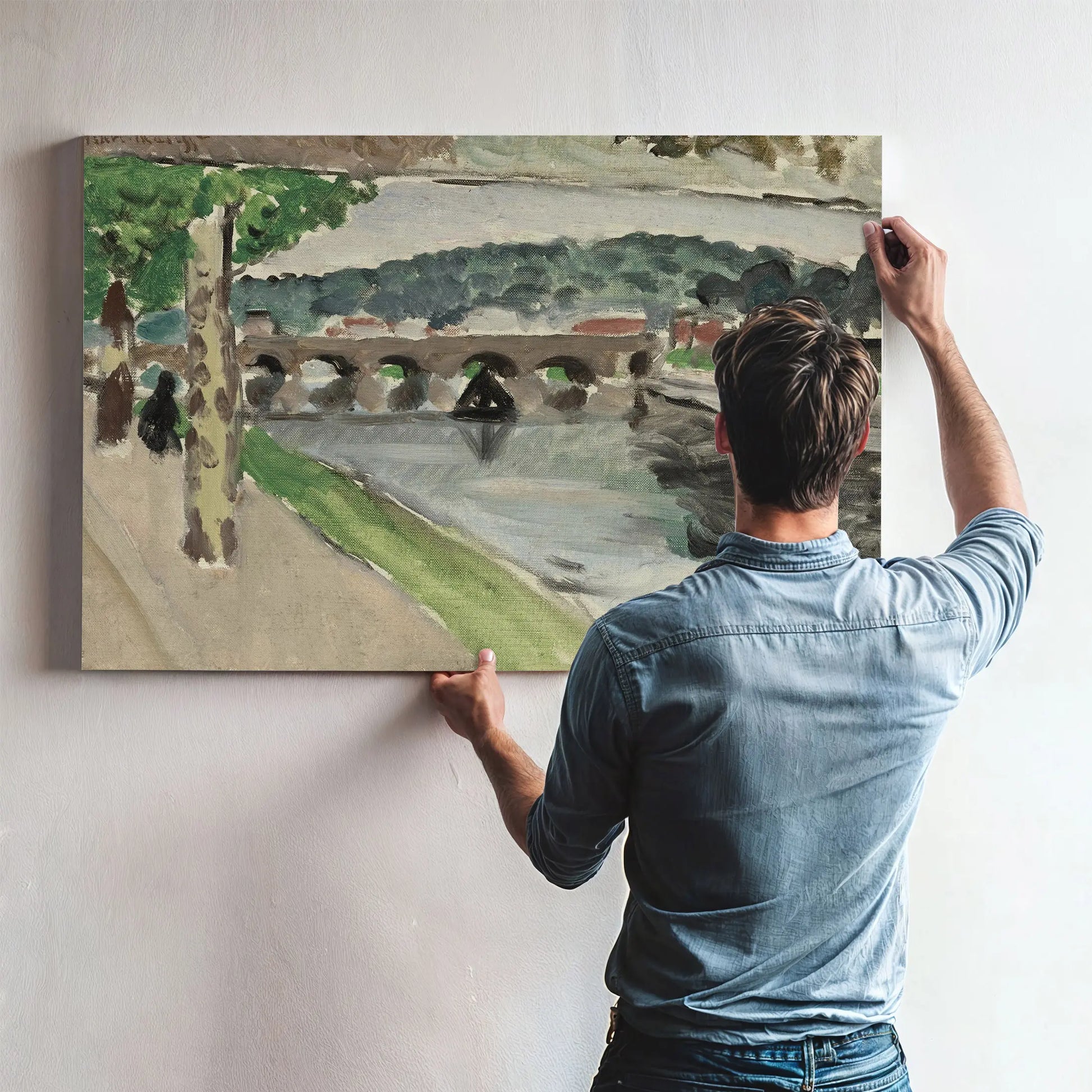 The Seine At Bougival by Henri Matisse
