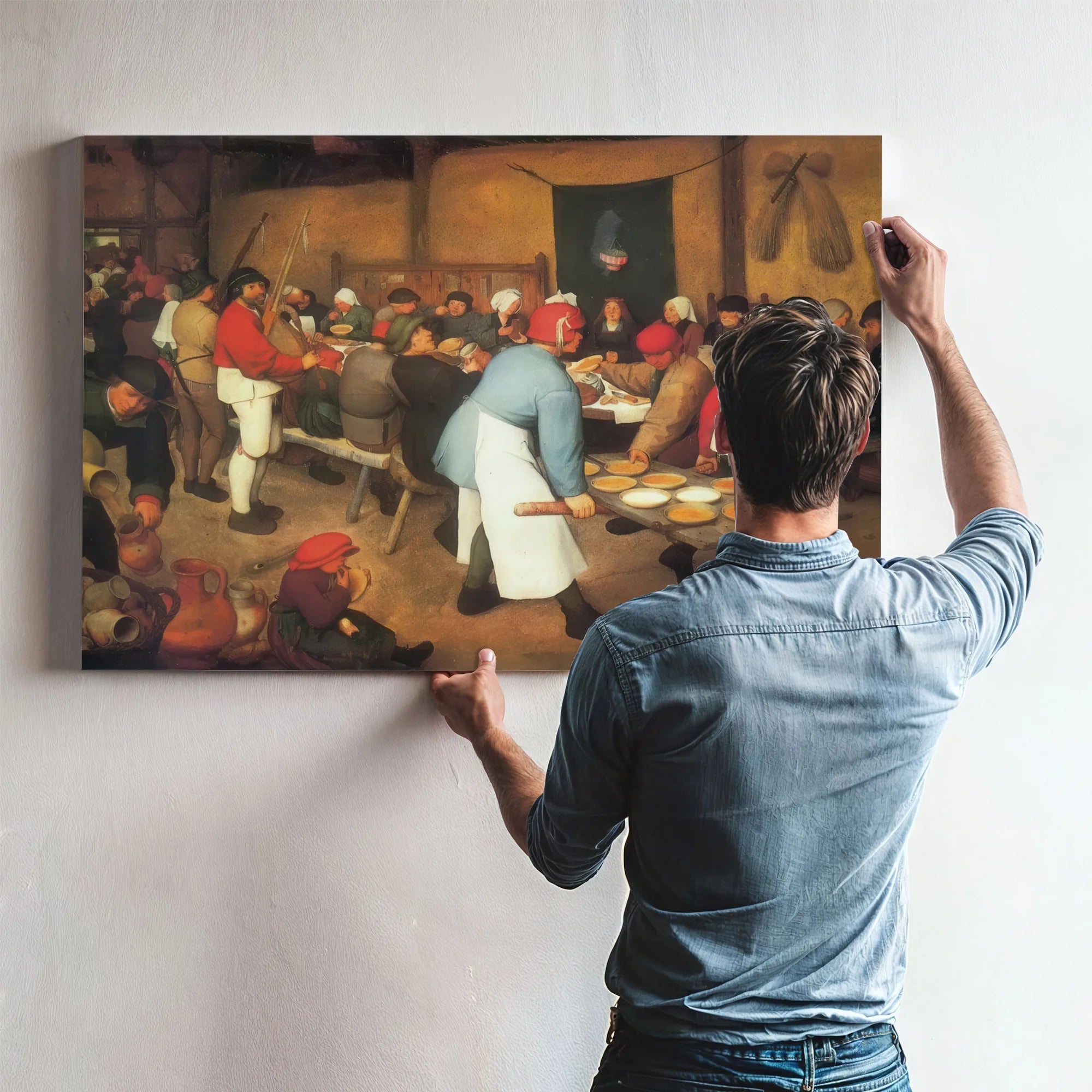 The Wedding At Cana 156263 By Pieter Bruegel Fine Art Print