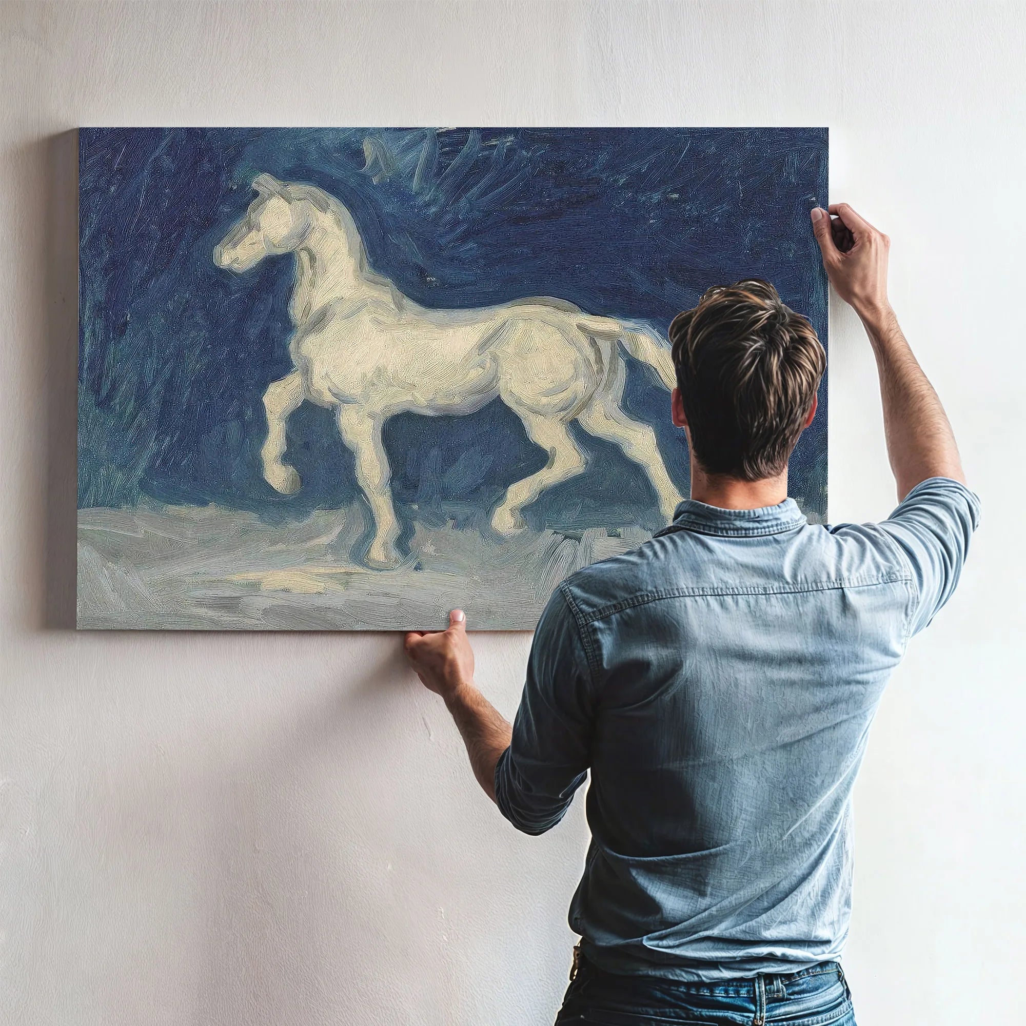 Horse By Vincent Van Gogh Fine Art Print