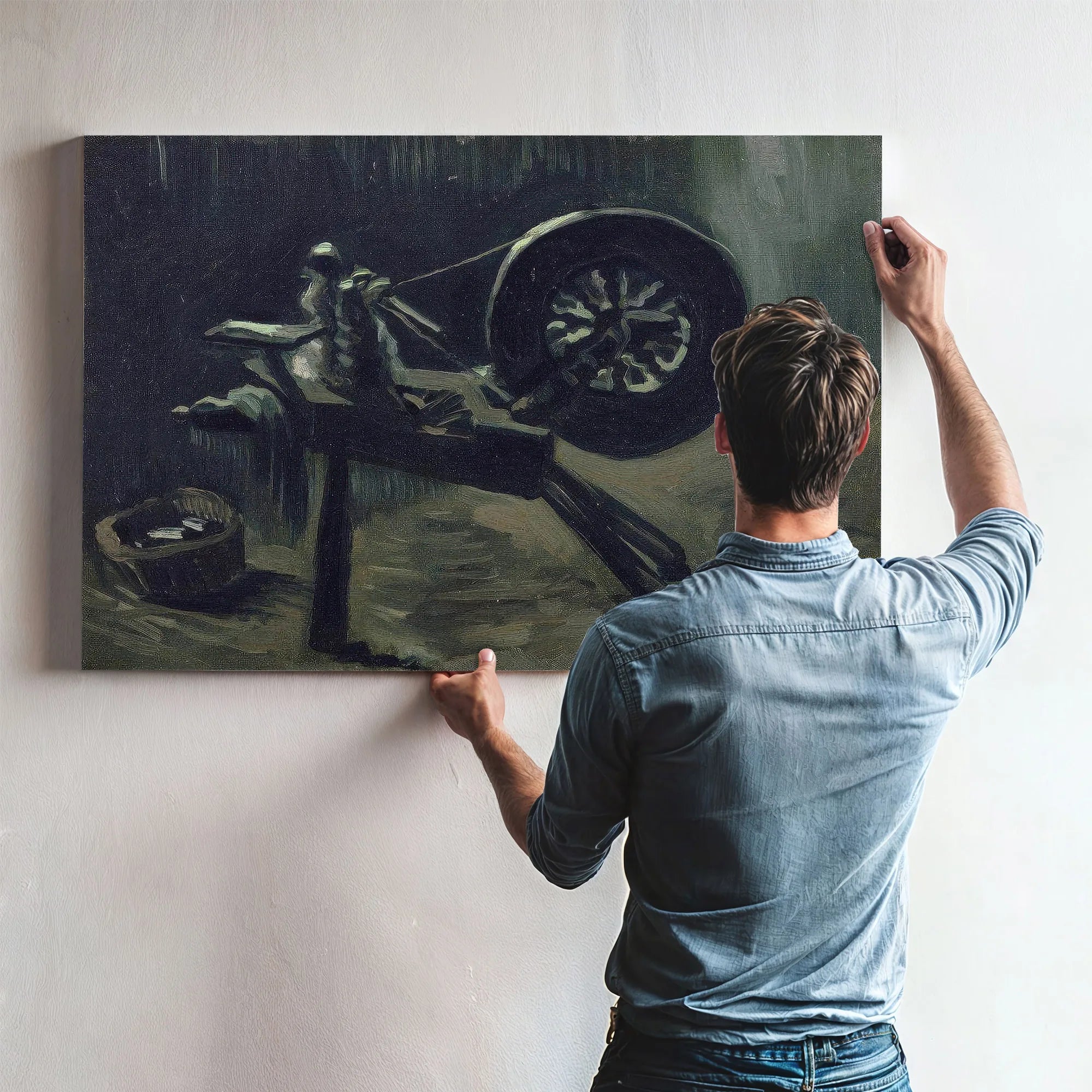 Bobbin Winder By Vincent Van Gogh Fine Art Print