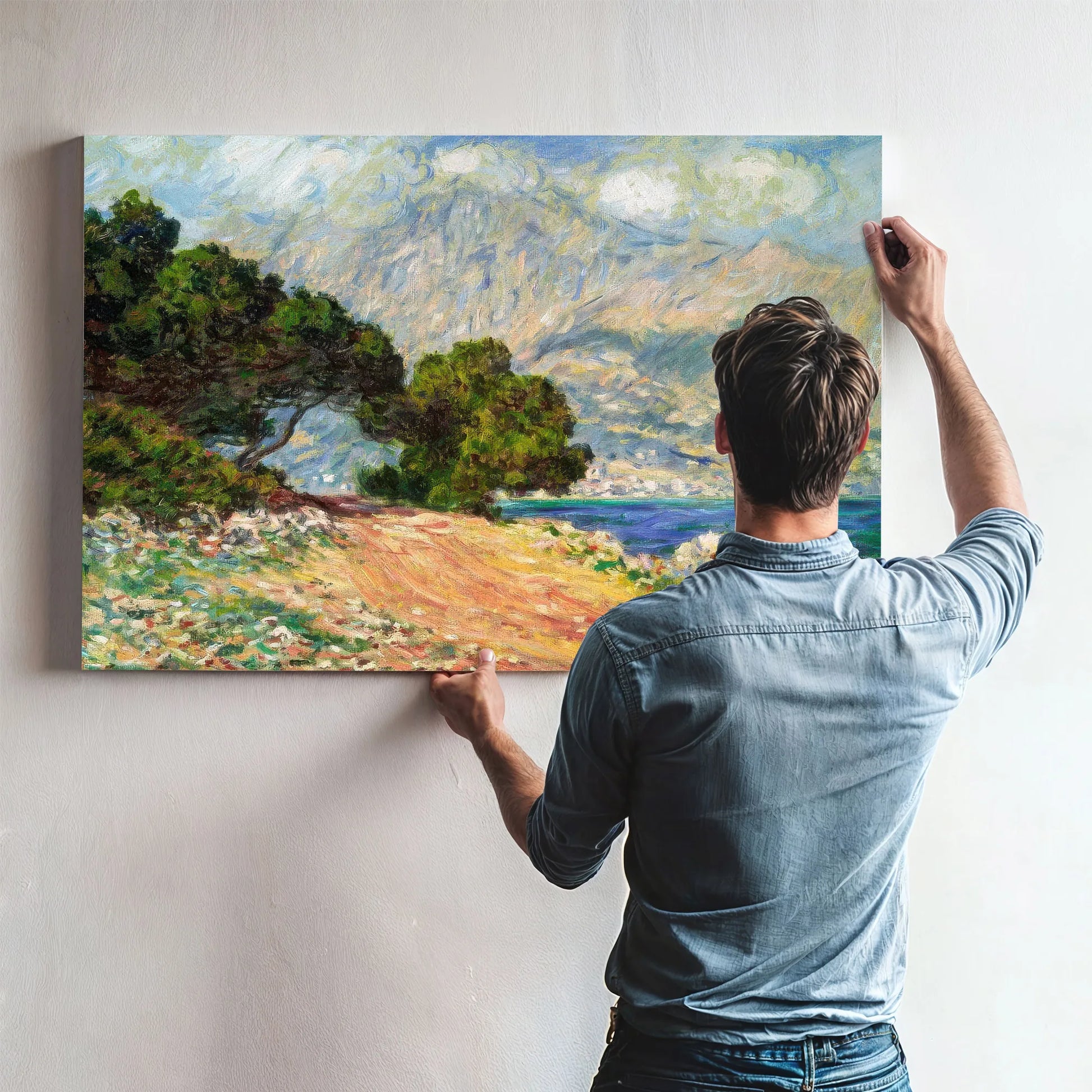 Cap Martin By Claude Monet Fine Art Print