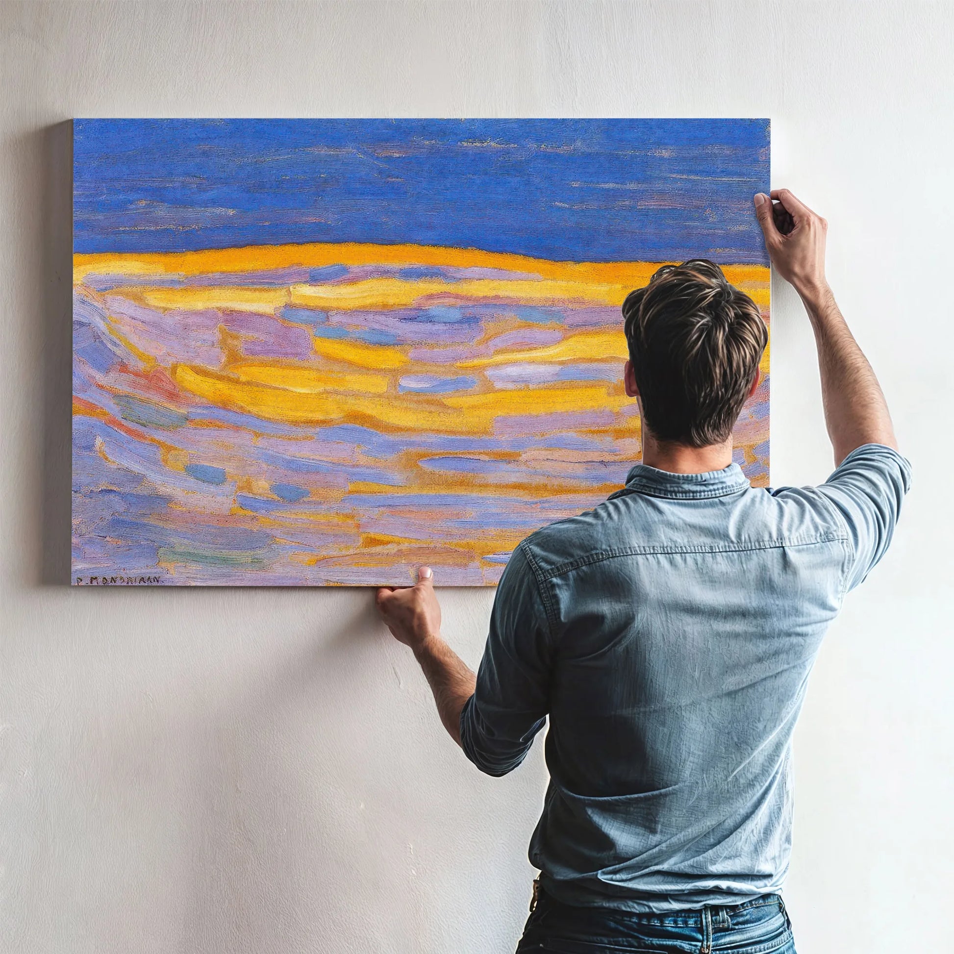 Dune 1 1909 By Piet Mondrian Fine Art Print