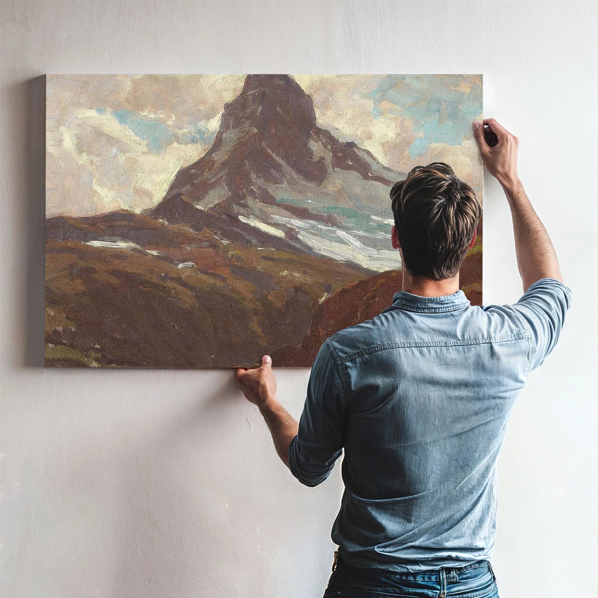 The Matterhorn In Summer By Edgar Payne Fine Art Print