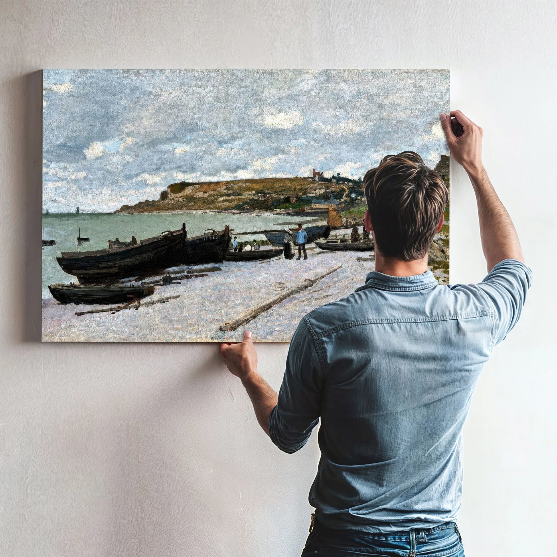 Sainte Adresse By Claude Monet Fine Art Print