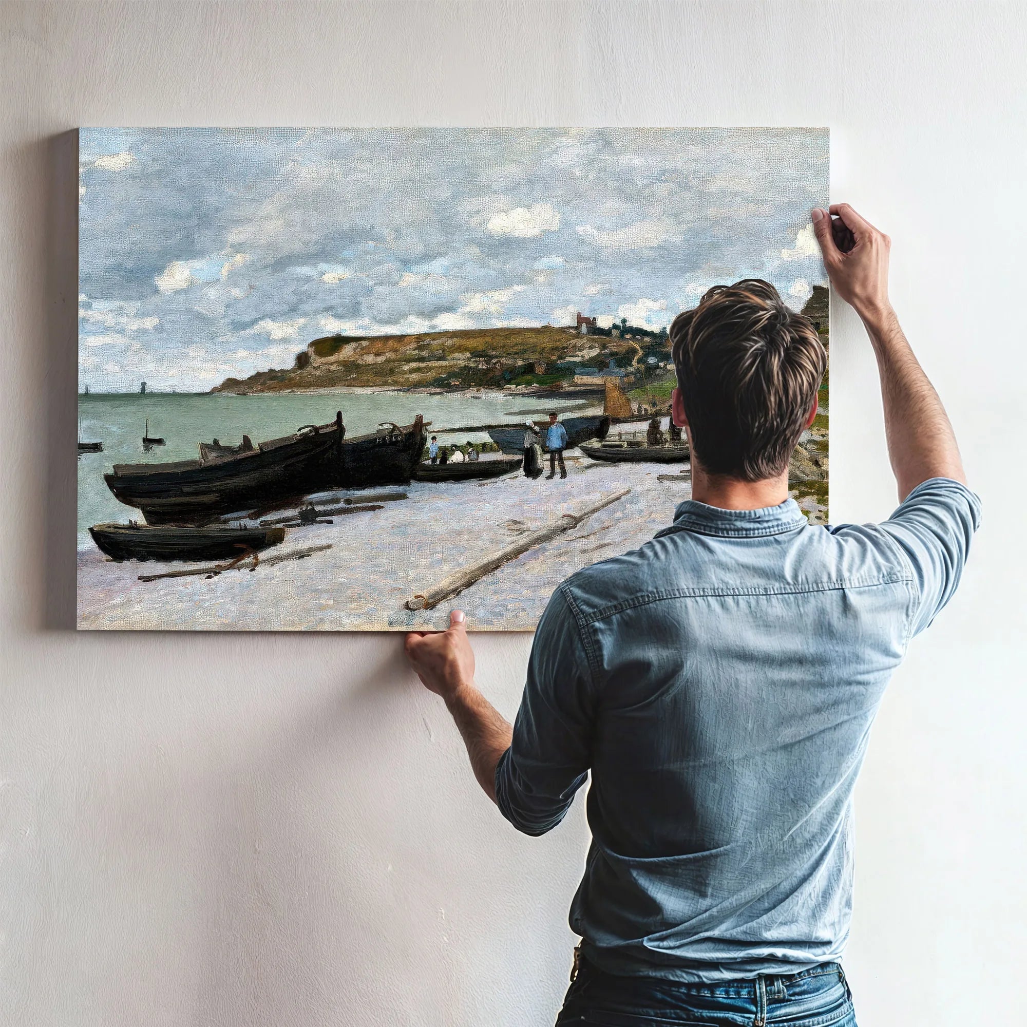Sainte Adresse By Claude Monet Fine Art Print