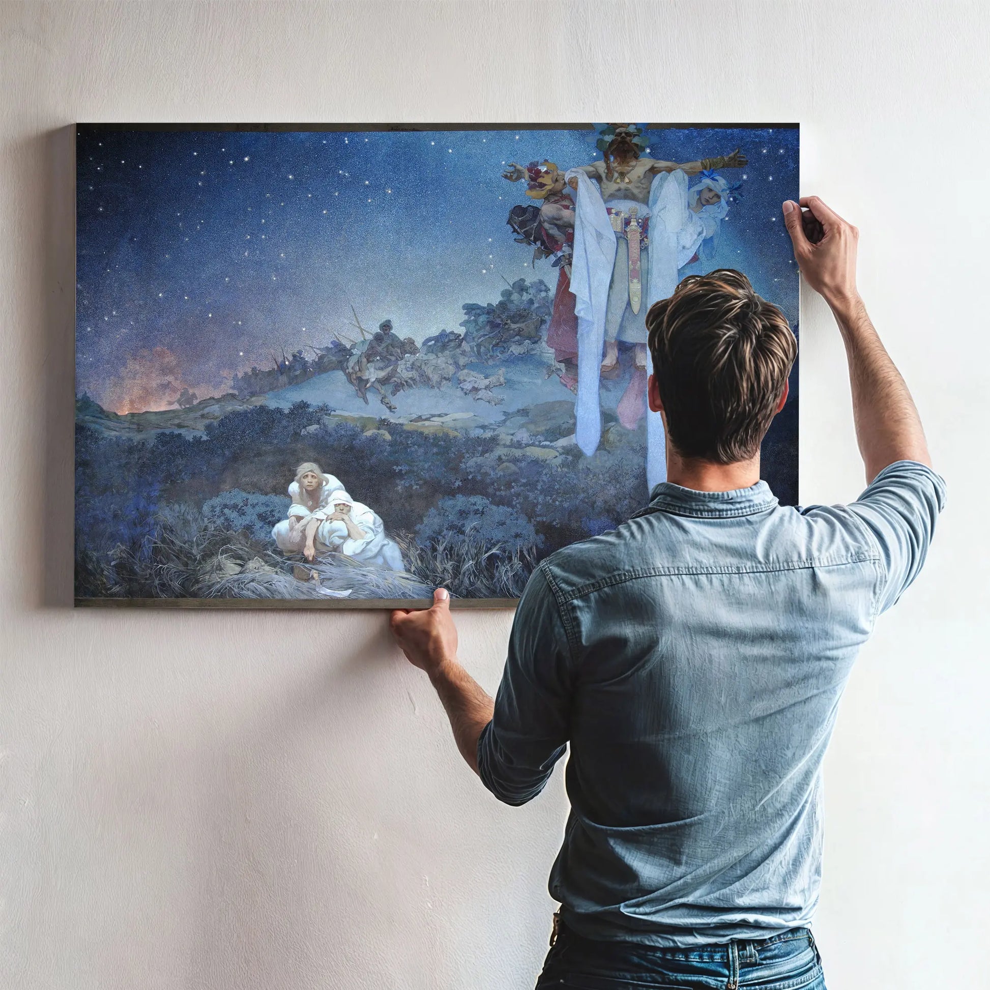 The Slav Epic Cicle I by Alphonse Mucha