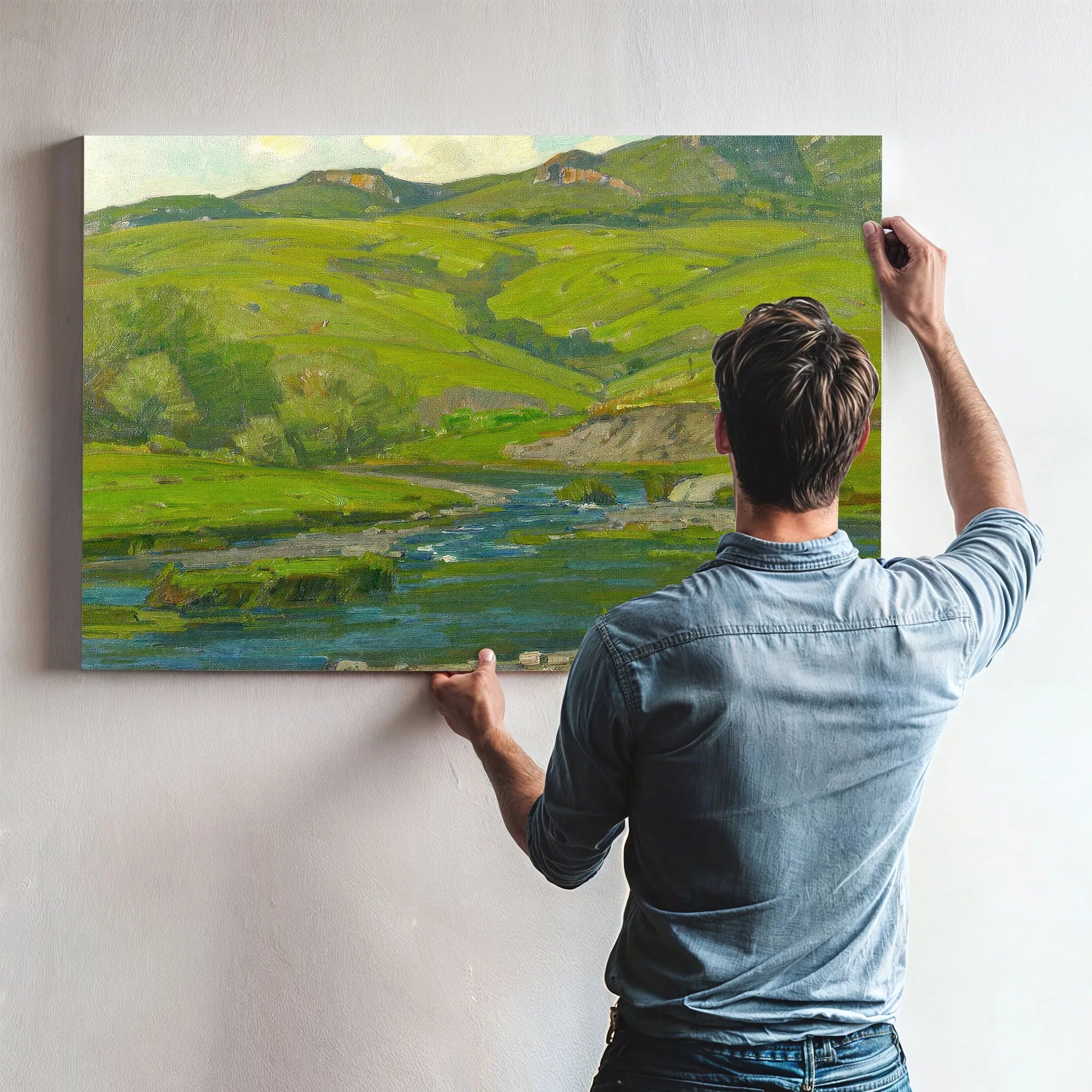 Rushing Onward By William Wendt Fine Art Print