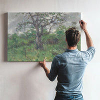 A Landscape With Tree, Spring By John Steuart Curry