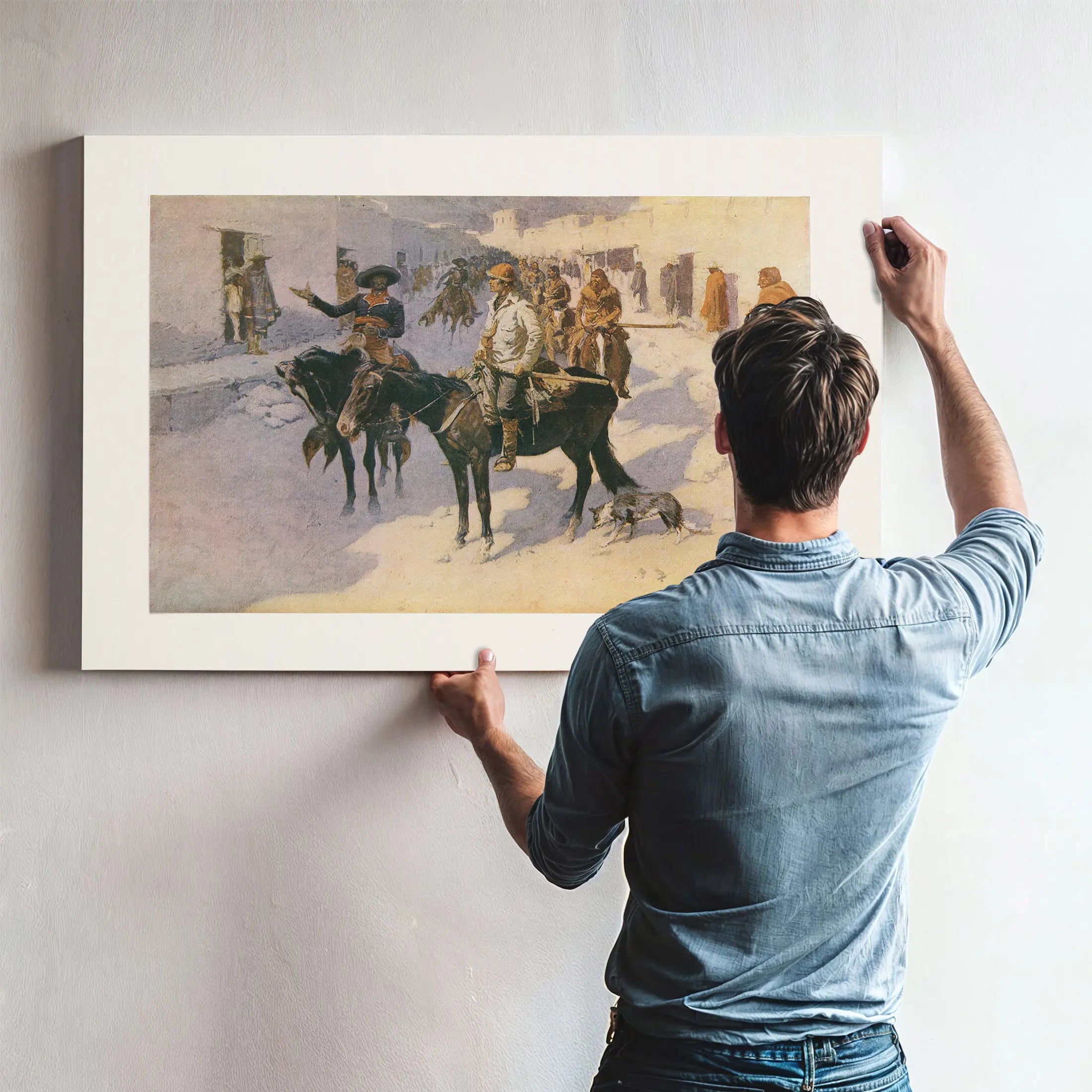 The Great Explorers Ix Zebulon Pike by Frederic Remington