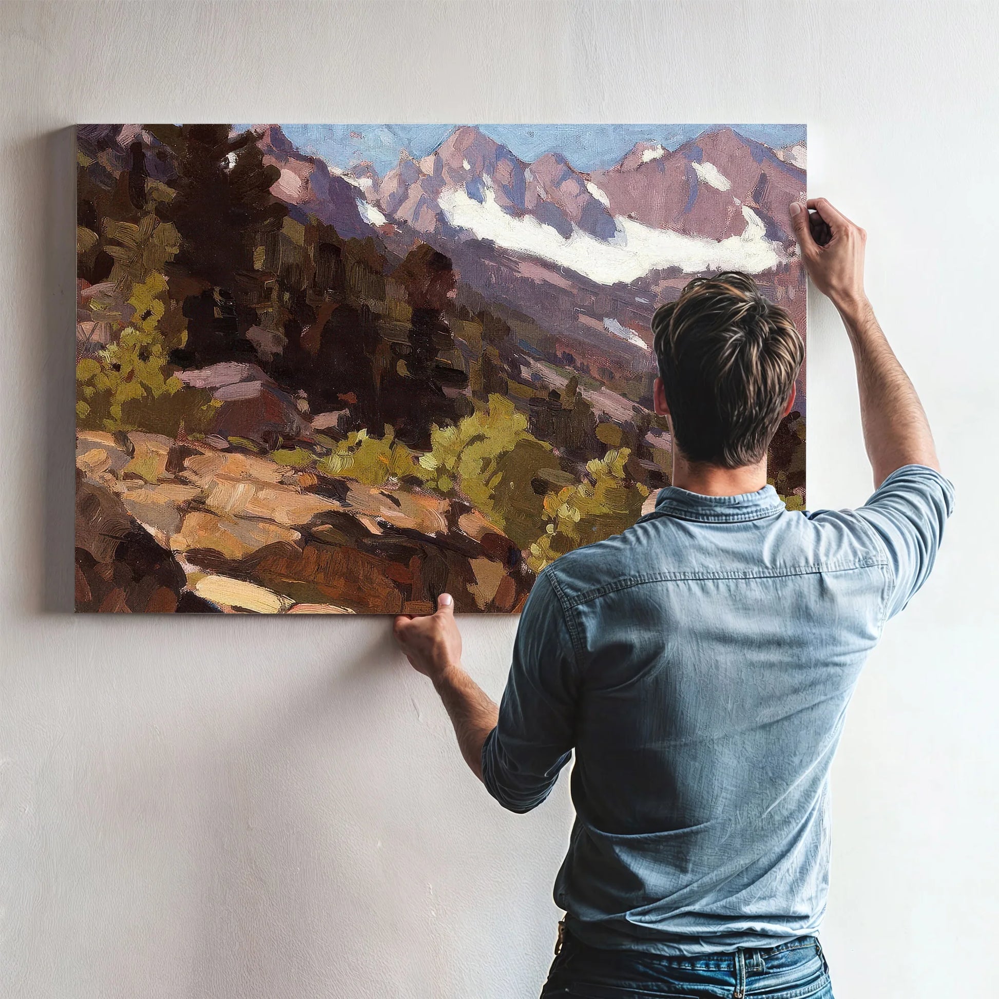 Sierras, Lake Payne By Edgar Payne Fine Art Print