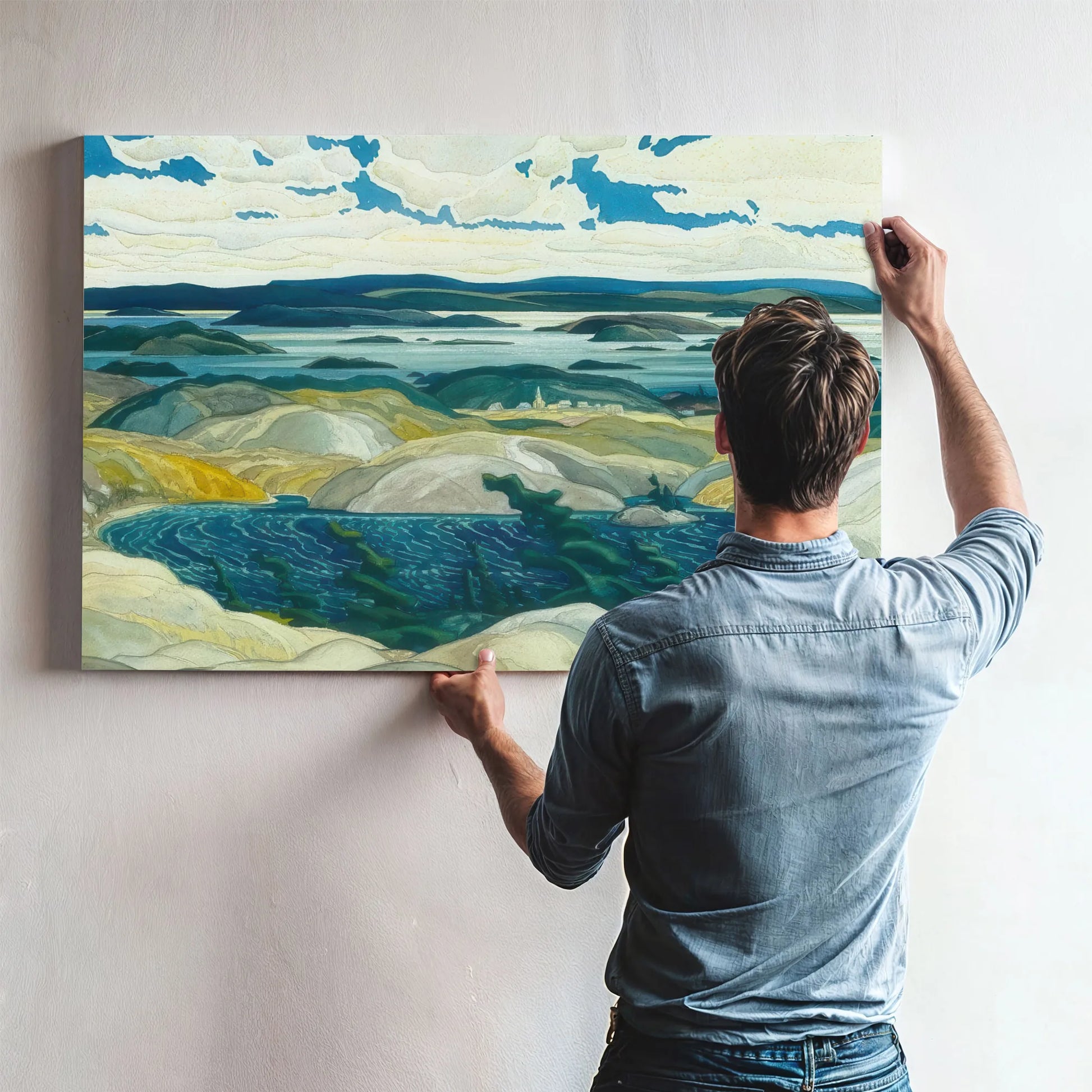 Bay Of Islands By Frank Carmichael Fine Art Print