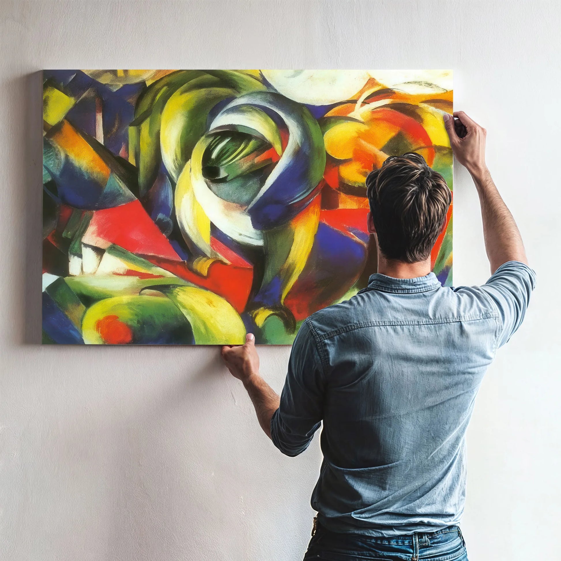 The Mandrill By Franz Marc Fine Art Print