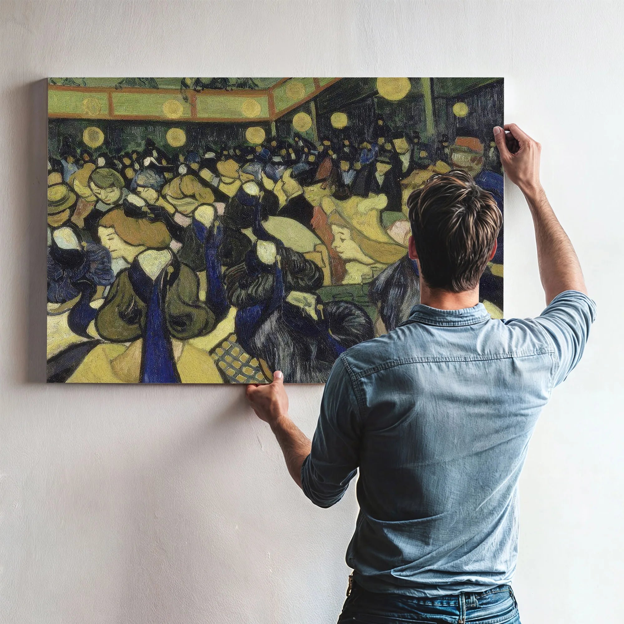 The Dance Hall In Arles By Vincent Van Gogh Fine Art Print