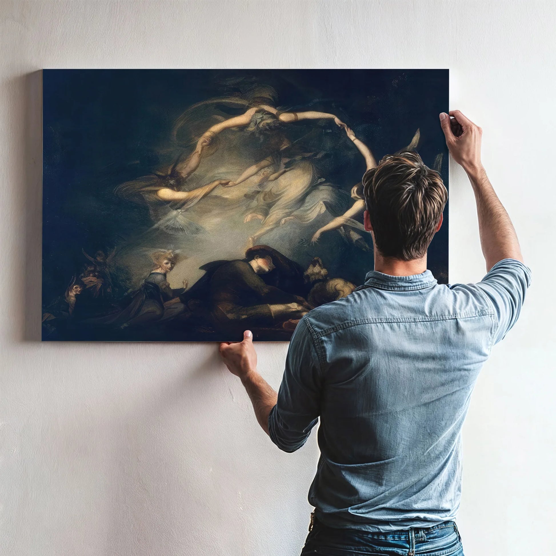 The Shepherd's Dream, From 'Paradise Lost' By Henry Fuseli Fine Art Print