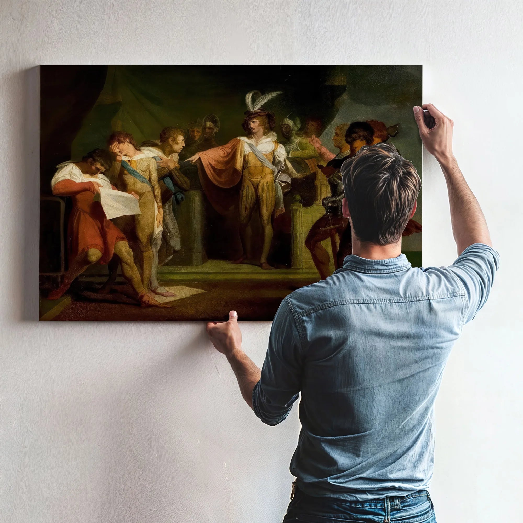 Henry V Discovering The Conspirators By Henry Fuseli Fine Art Print