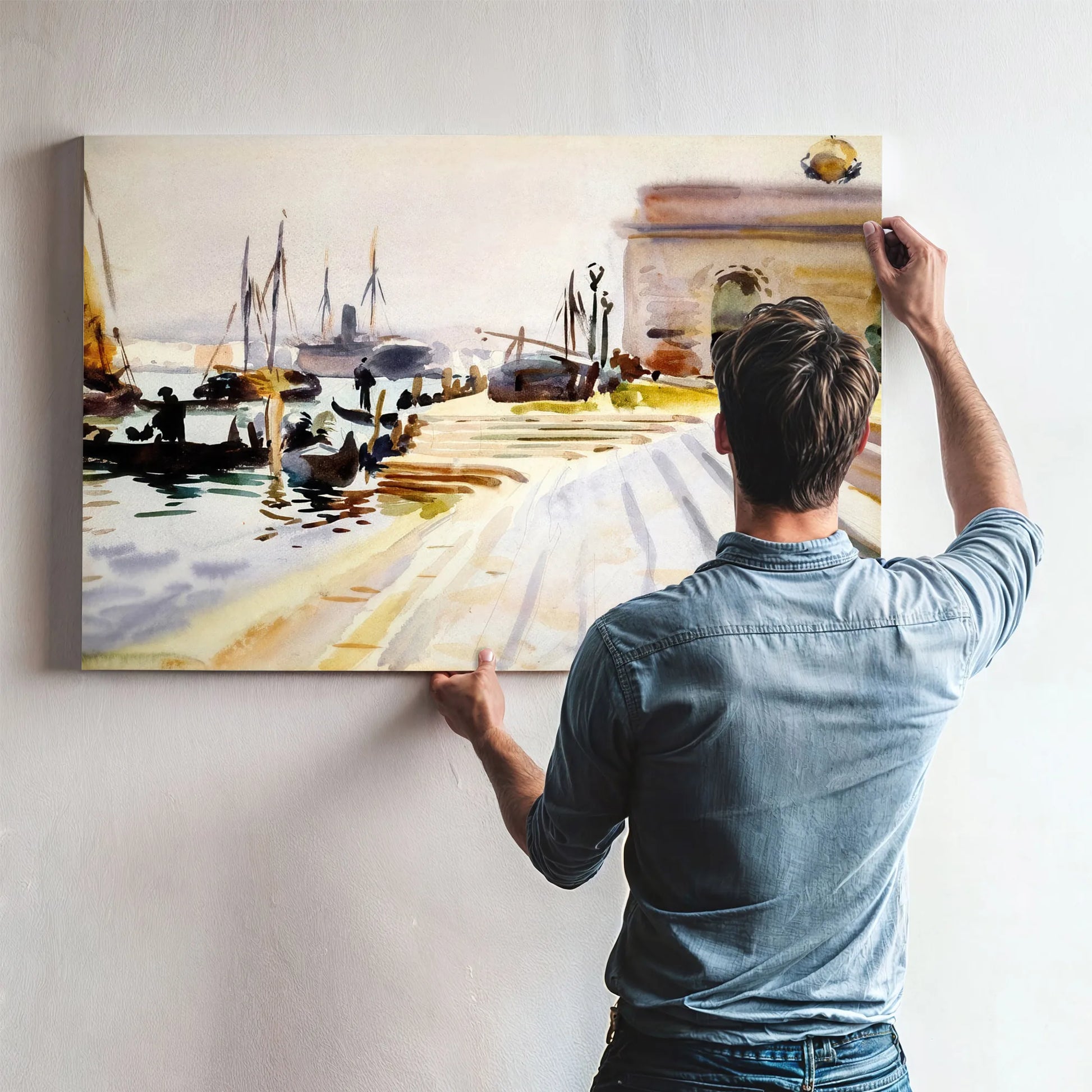 Venice By John Singer Sargent Fine Art Print