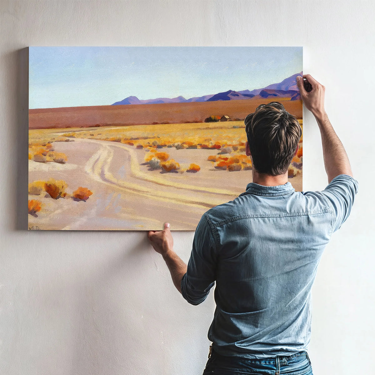 Greasewood Flat By Maynard Dixon Fine Art Print