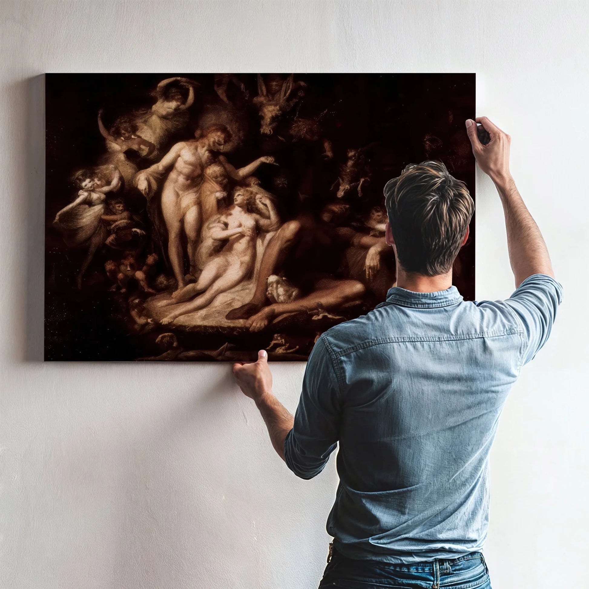 The Awakening Of The Fairy Queen Titania By Henry Fuseli Fine Art Print