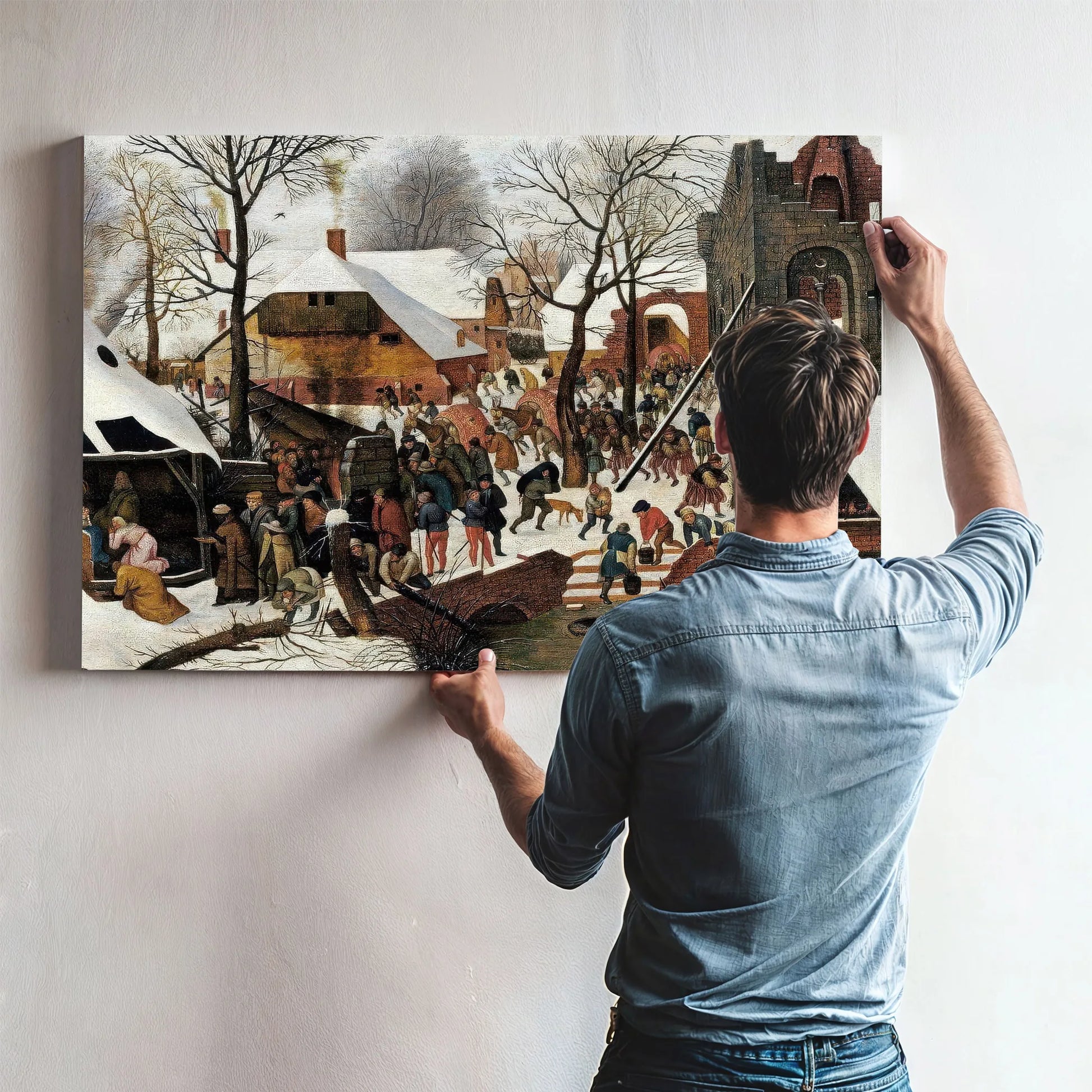 The Adoration Of The Kings By I Fine Art Print