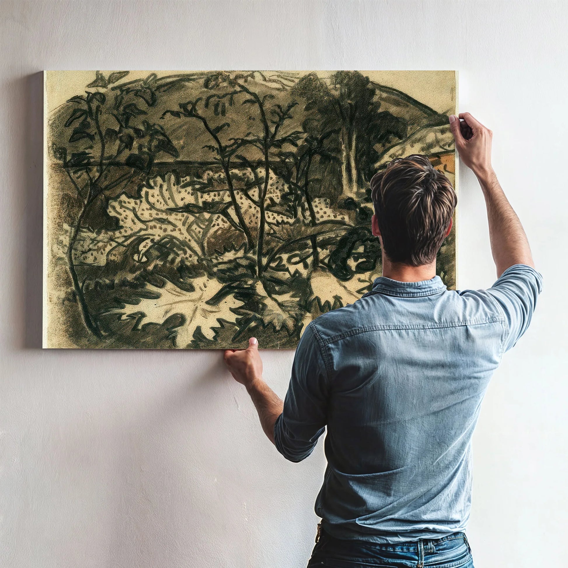 Rhubarb Hogweed By Nicolai Astrup Fine Art Print
