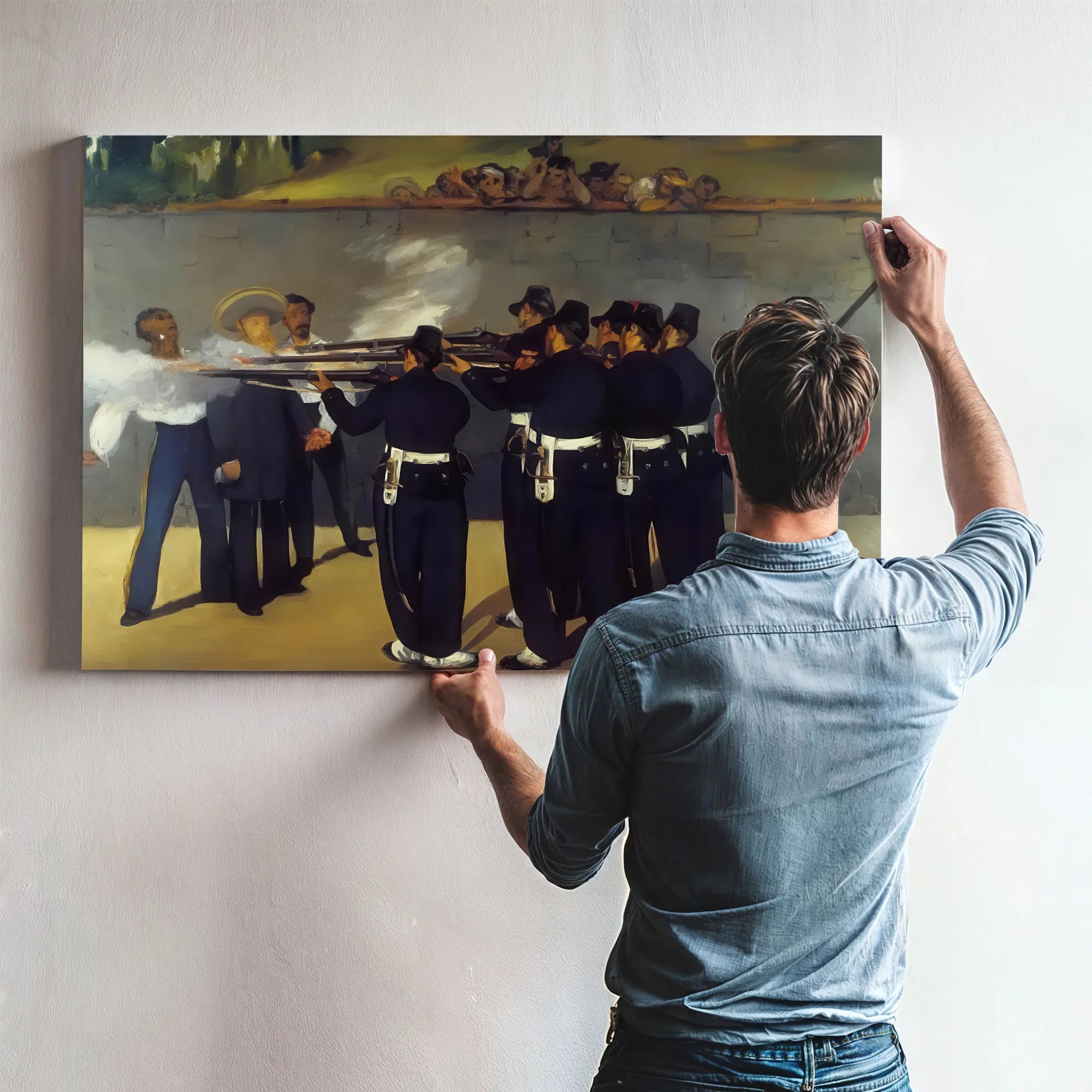 The Execution Of Emperor Maximilian By Edouard Manet Fine Art Print
