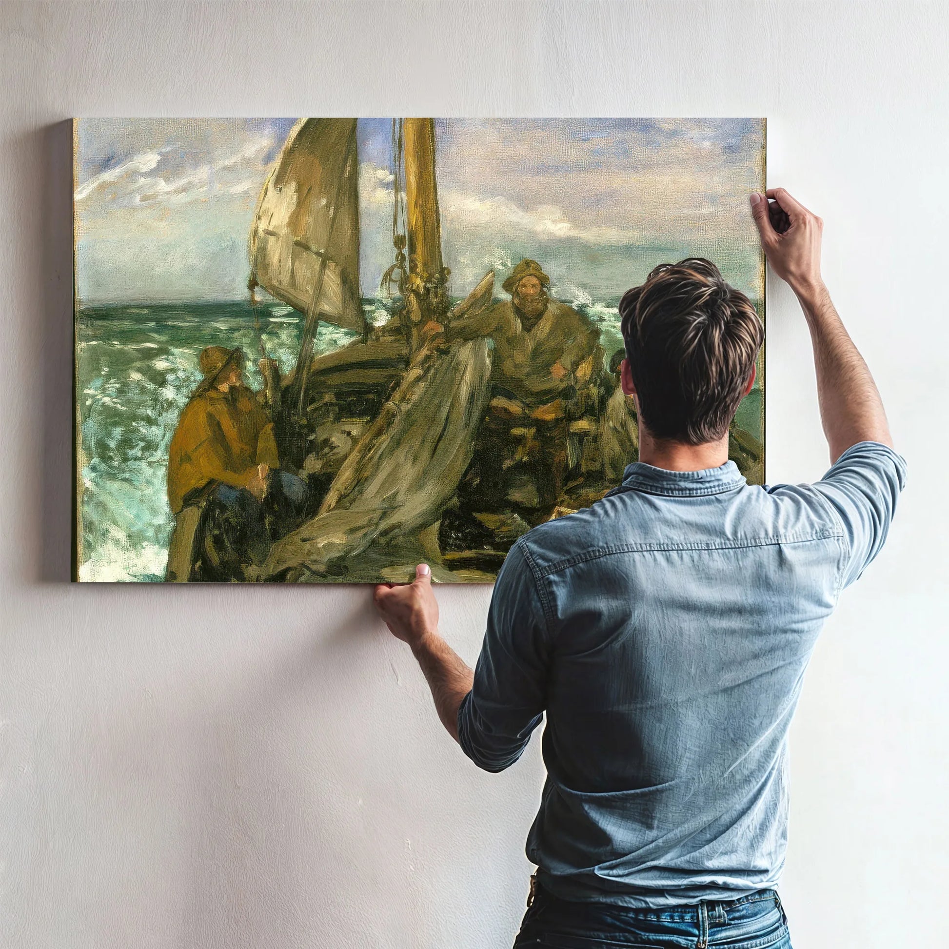 The Toilers Of The Sea By Edouard Manet Fine Art Print