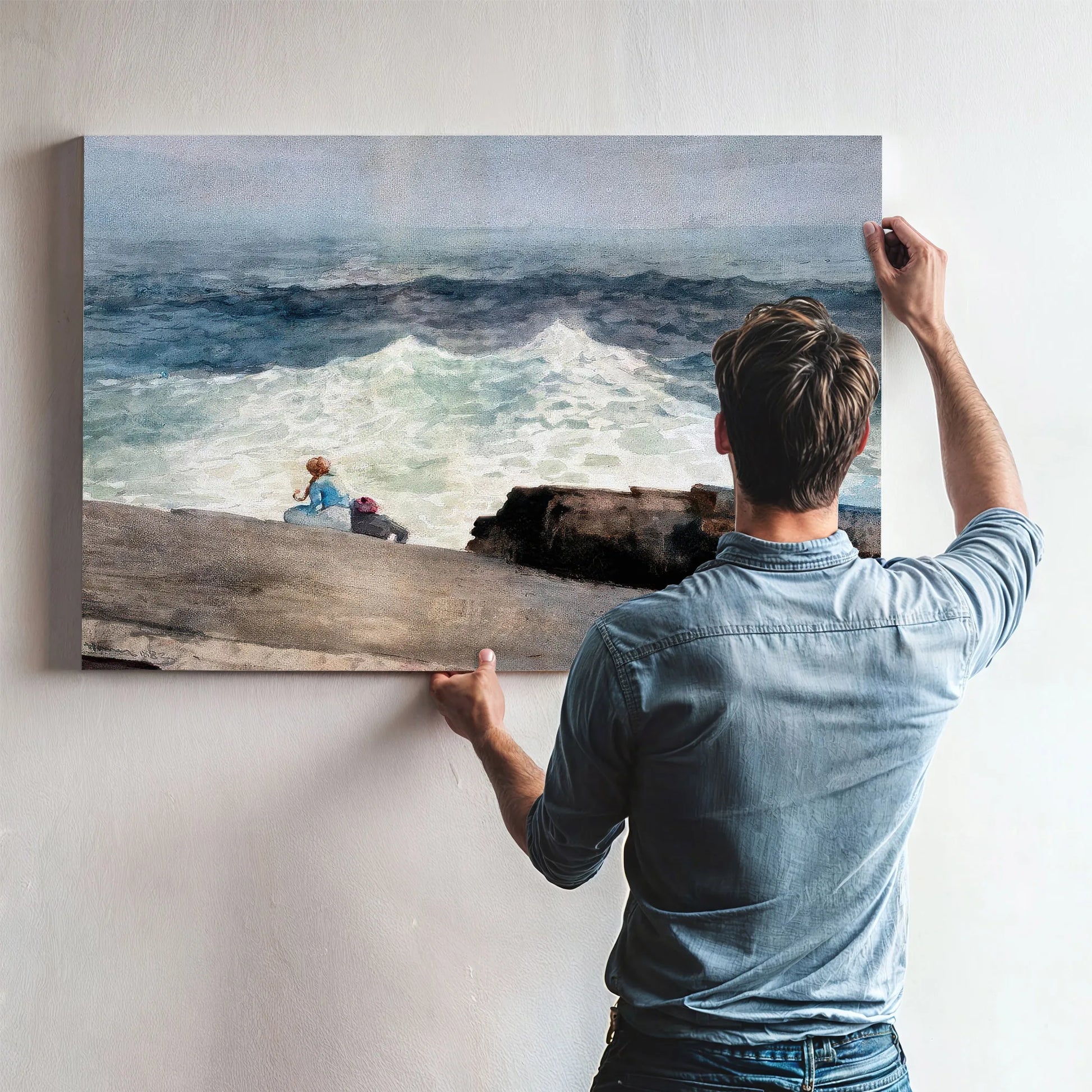 The Northeaster By Winslow Homer Fine Art Print