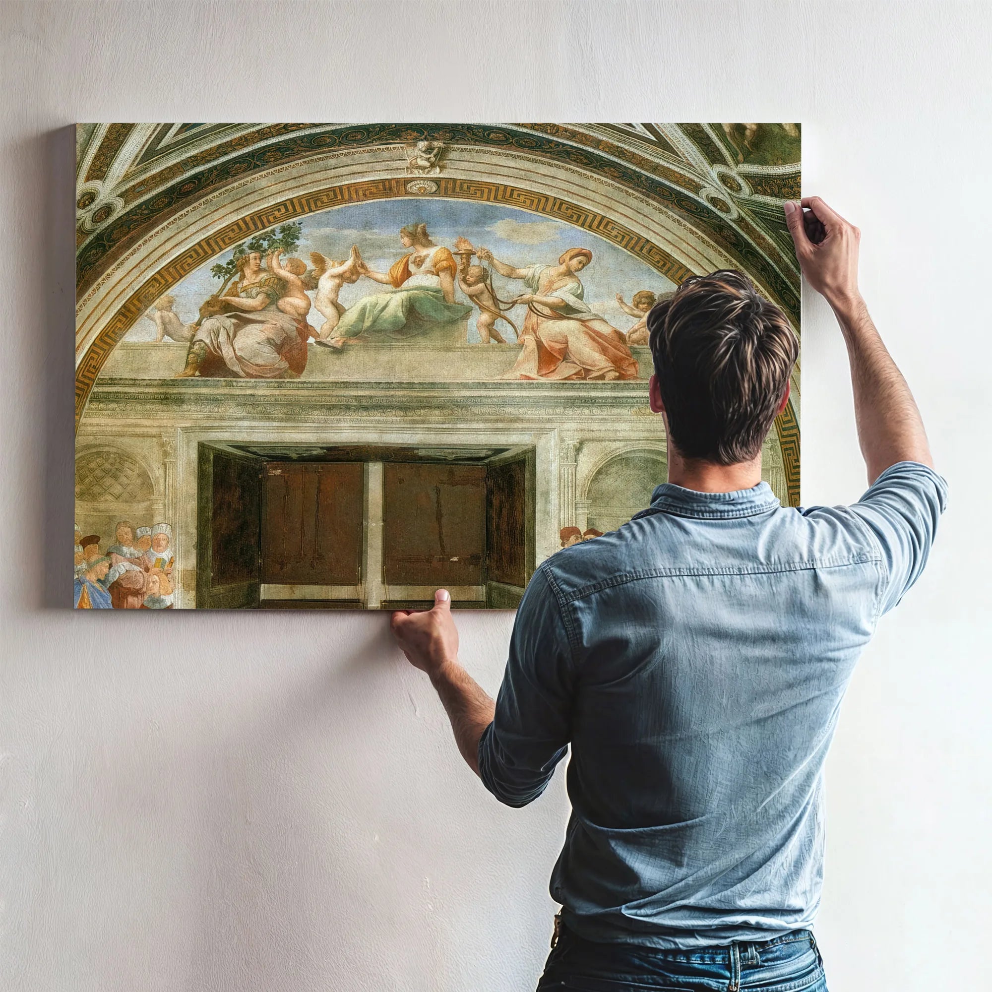 Parnusus By Raphael Fine Art Print