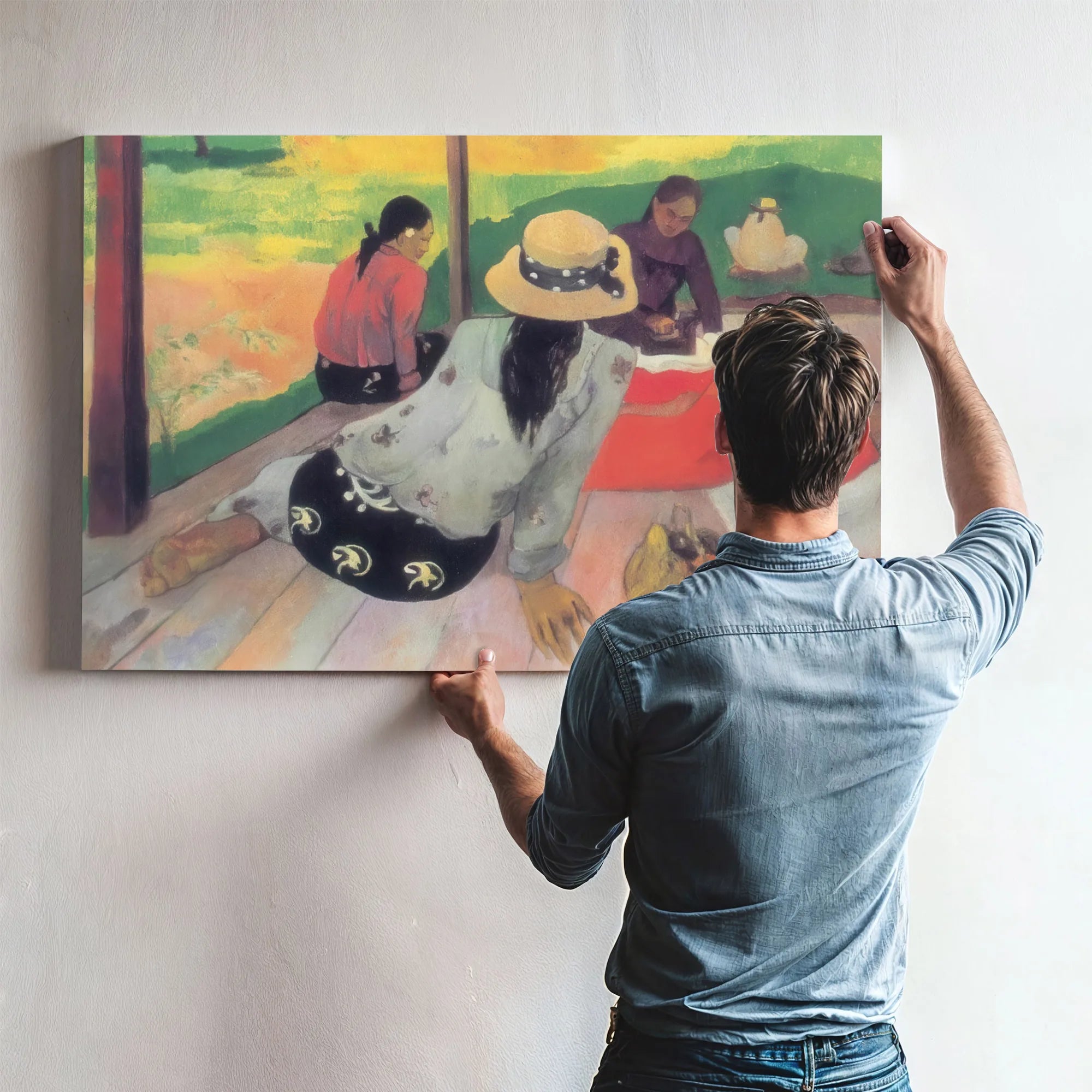 The Rest By Paul Gauguin Fine Art Print