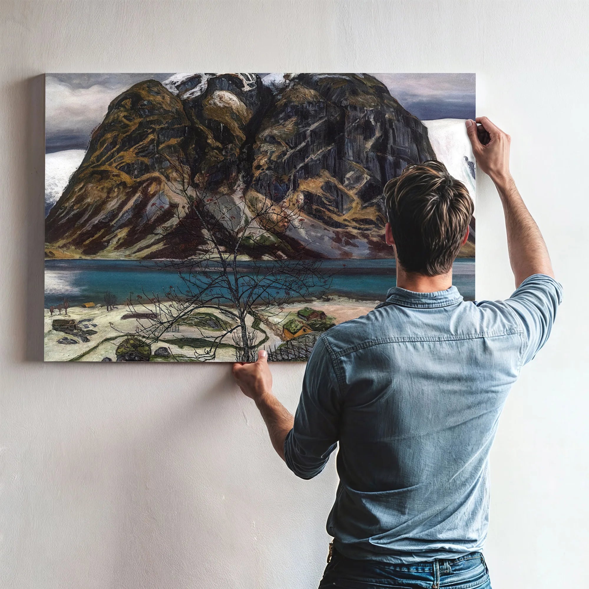 Barren Mountain (Kollen) By Nicolai Astrup Fine Art Print