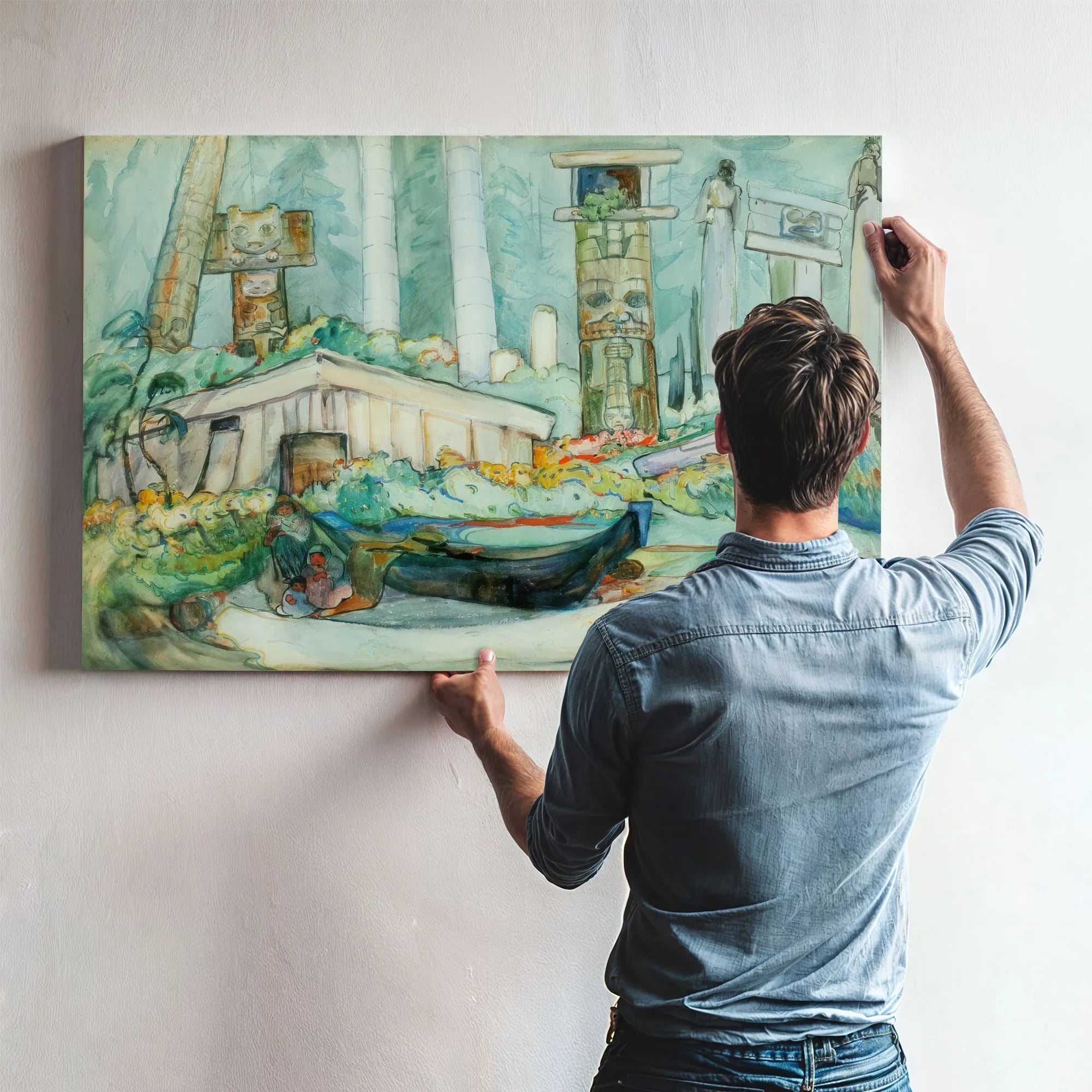 Cumshewa 1912 By Emily Carr Fine Art Print