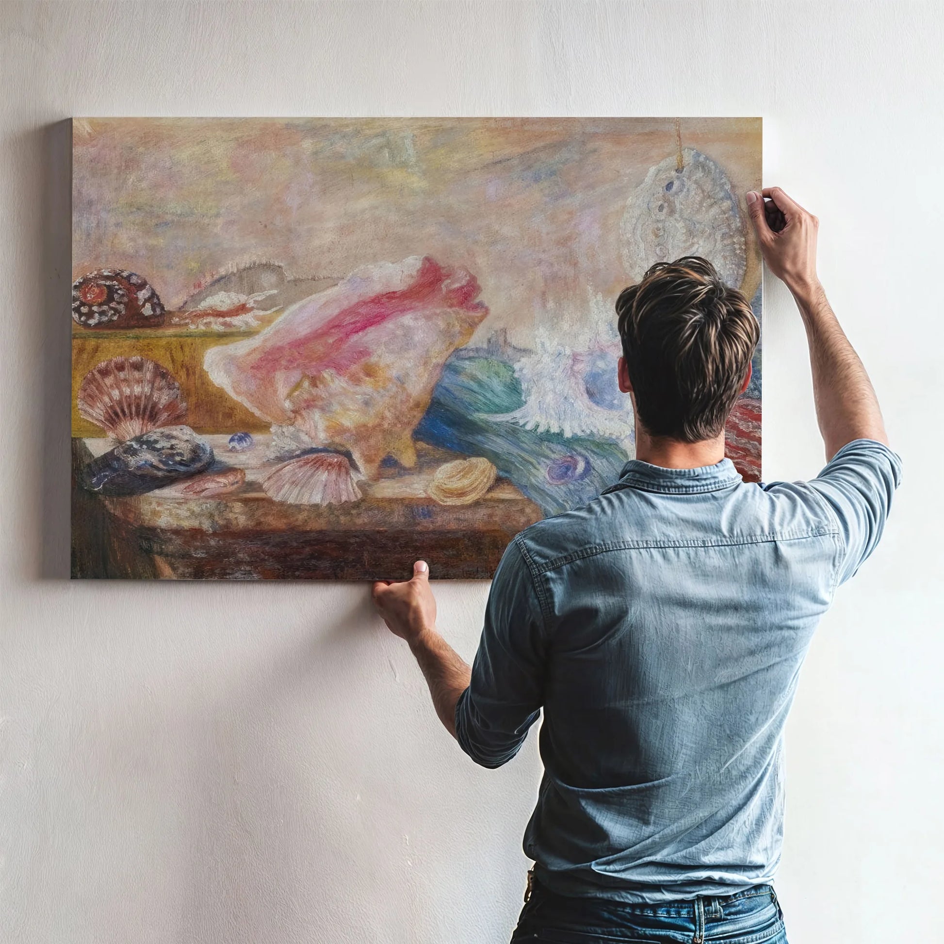 Seashells1 By James Ensor Fine Art Print