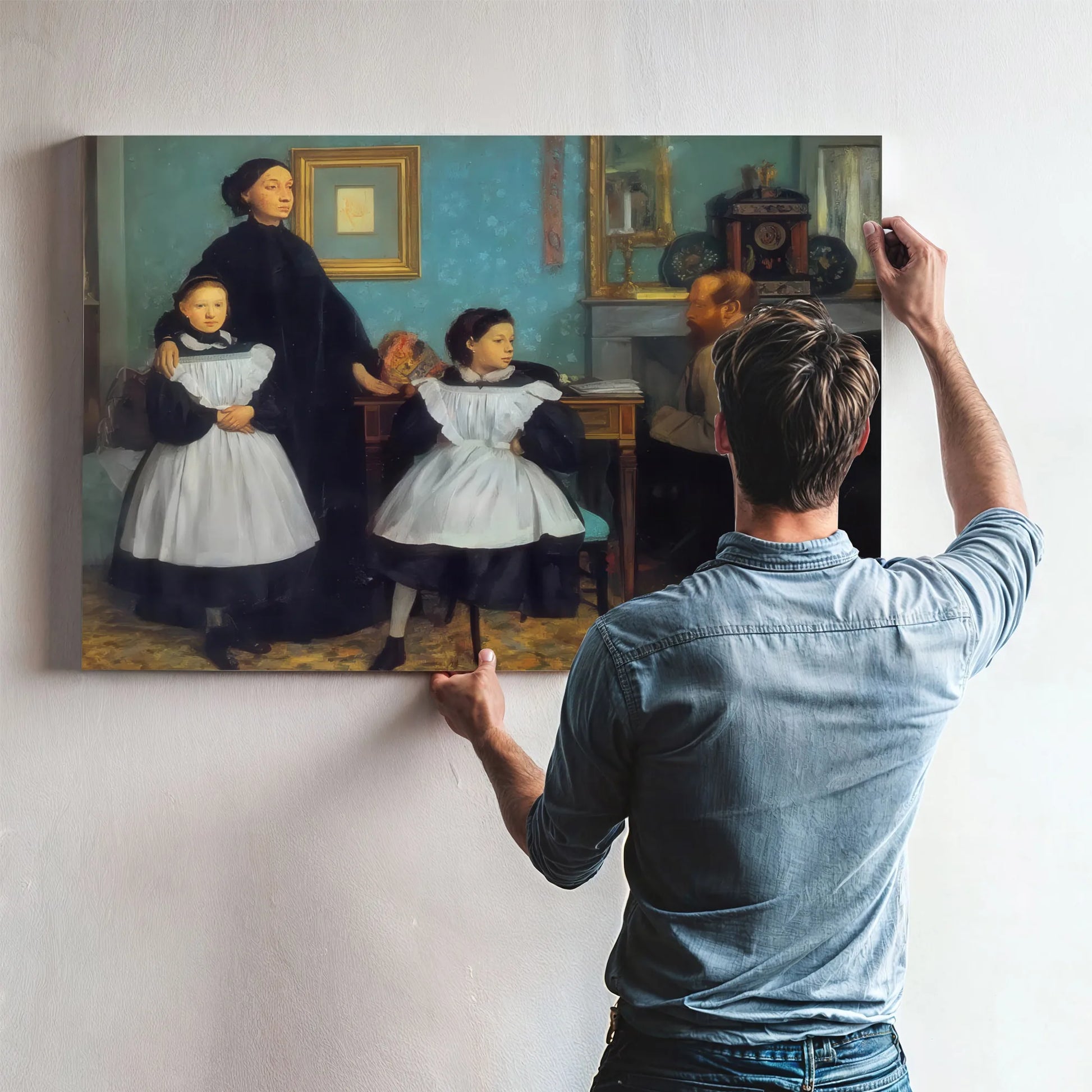 The Bellelli Family By Edgar Degas Fine Art Print