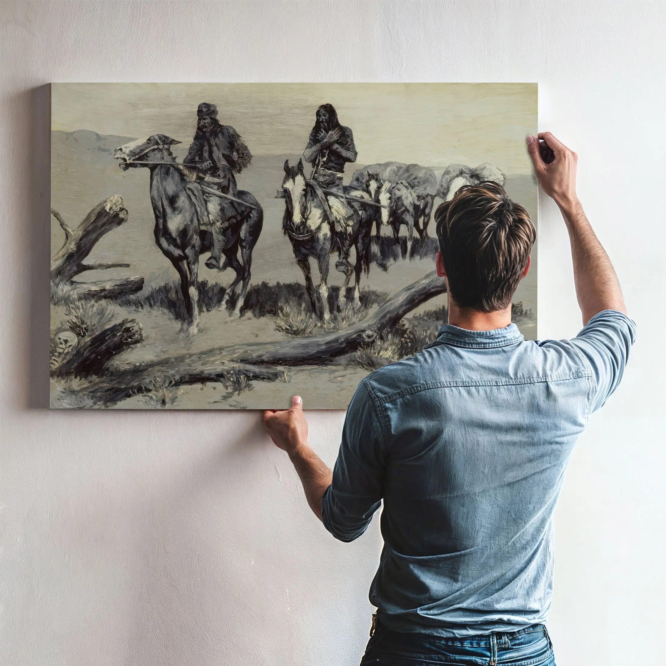 Frederic After Remingtondead Men The Discovery by Frederic Remington