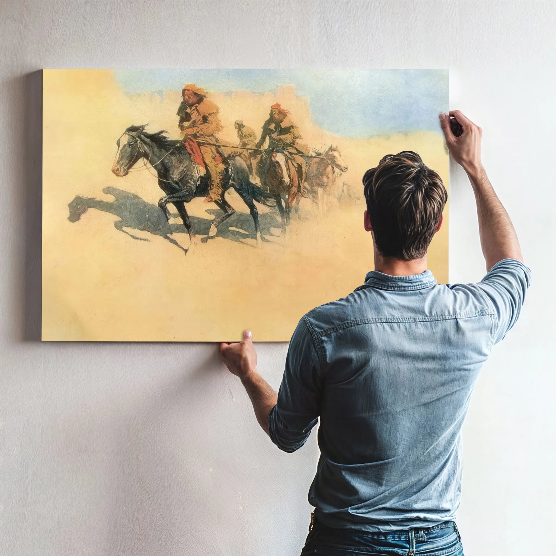 Jedediah Smith By Frederic Remington Fine Art Print