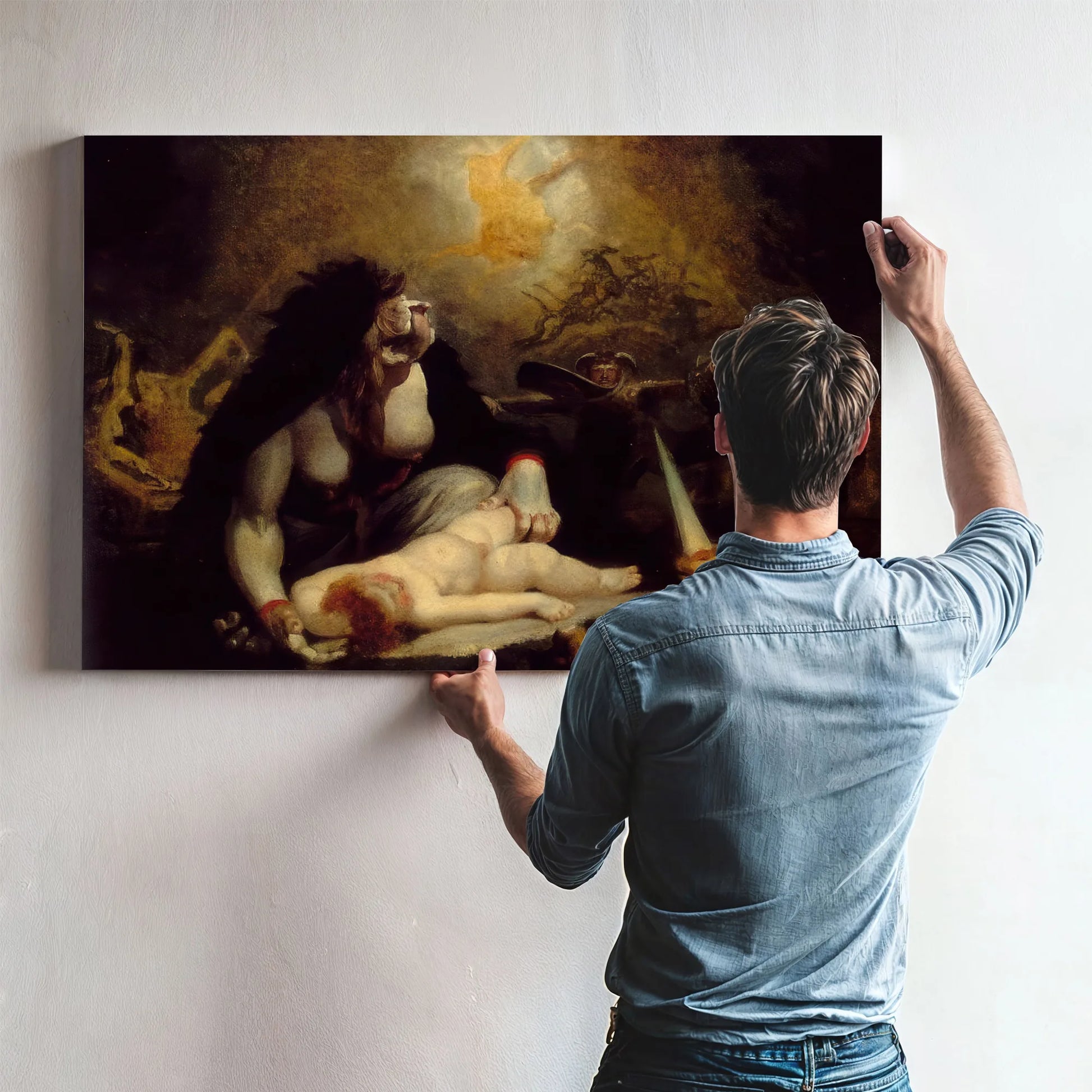 The Night Hag Visiting The Lapland Witches By Henry Fuseli Fine Art Print