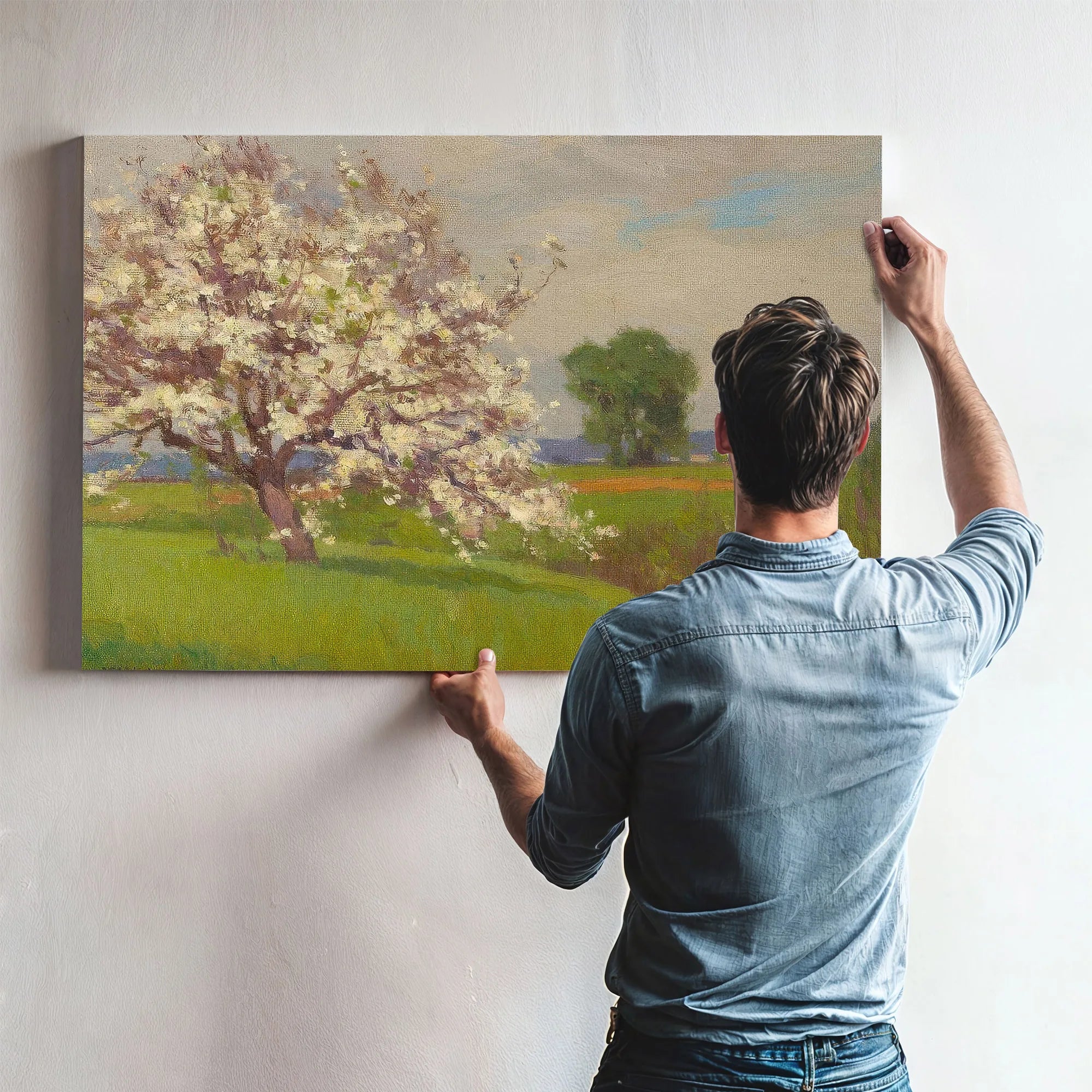 Spring By William Wendt Fine Art Print