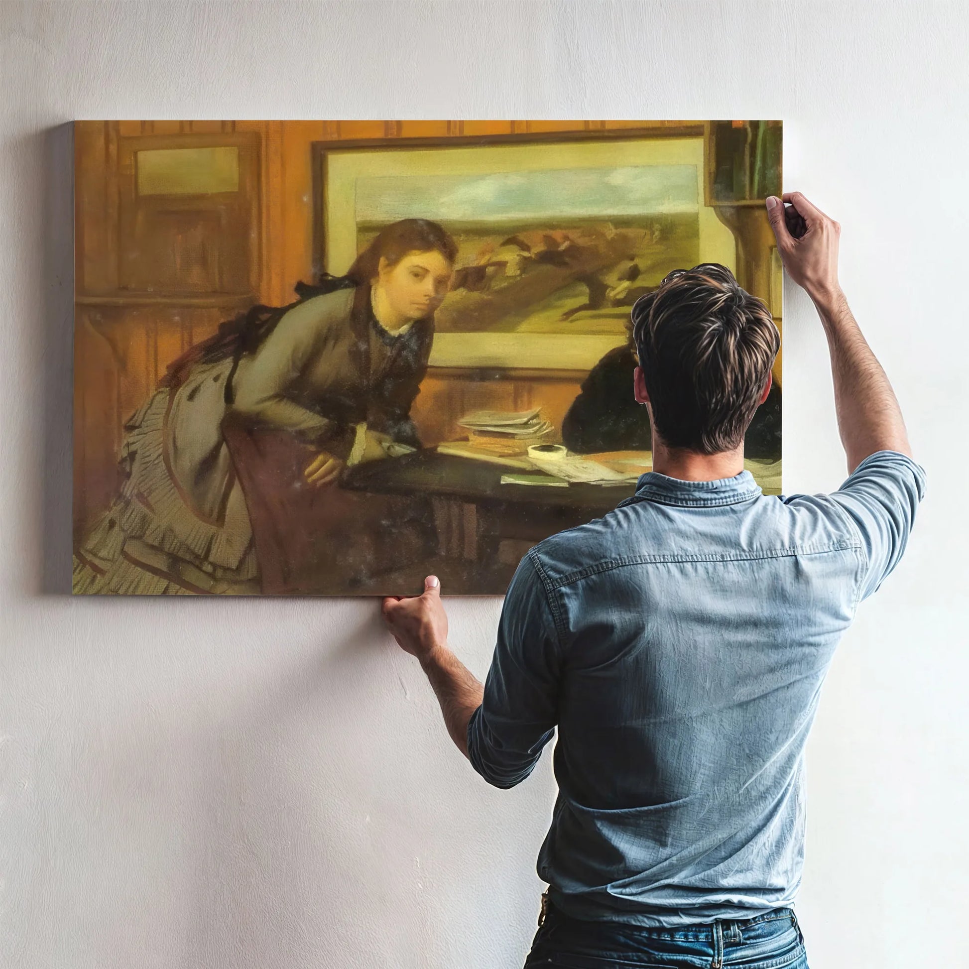 Bad Mood By Edgar Degas Fine Art Print
