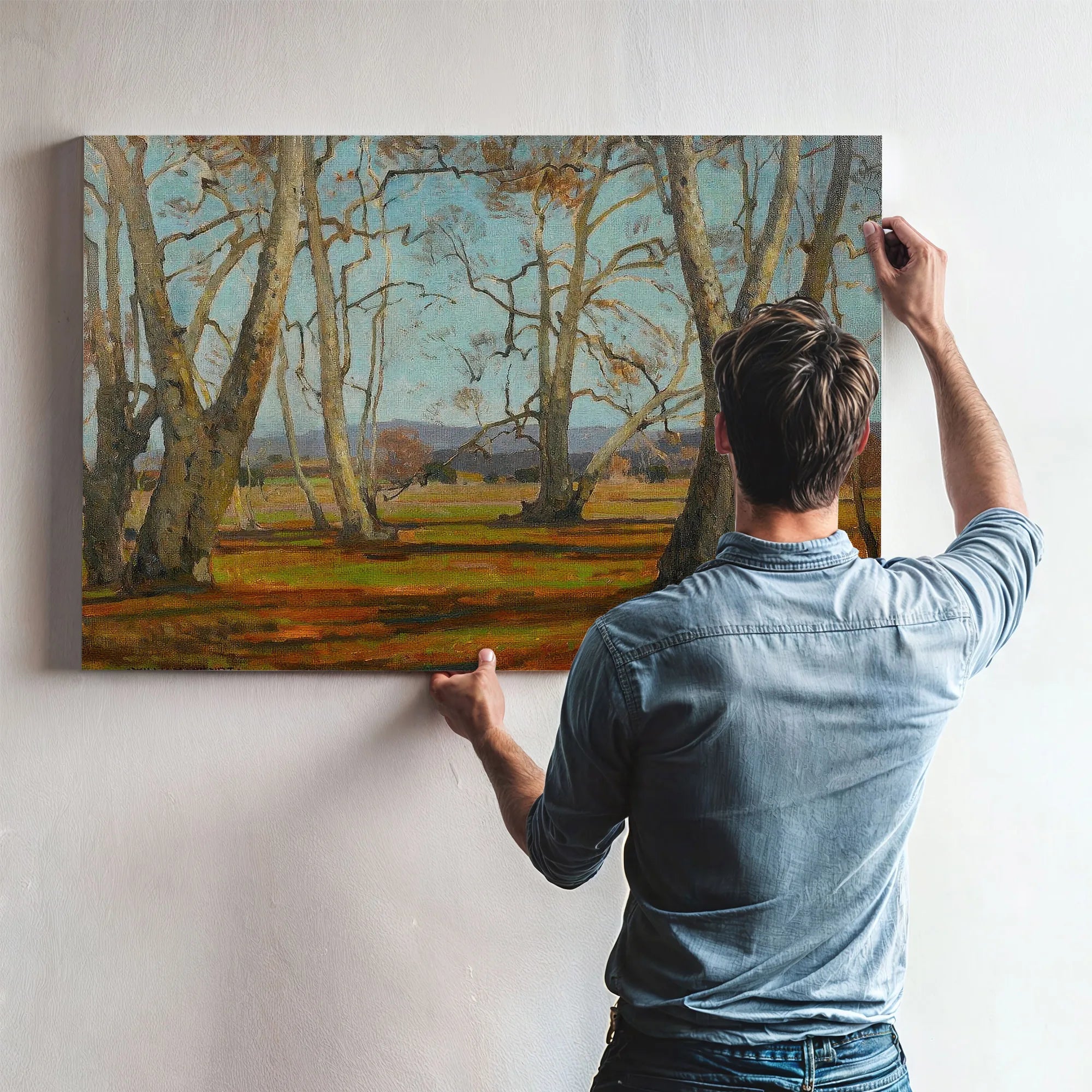 Sycamores By William Wendt Fine Art Print