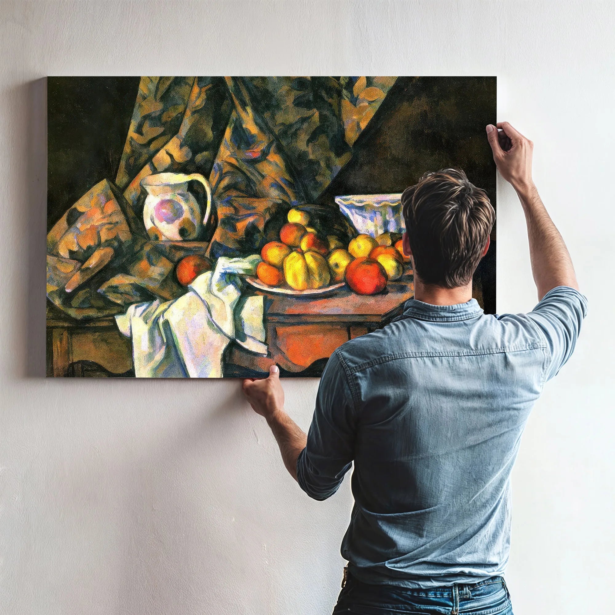 Still Life With Flower Holder 1905 By Paul Cezanne Fine Art Print