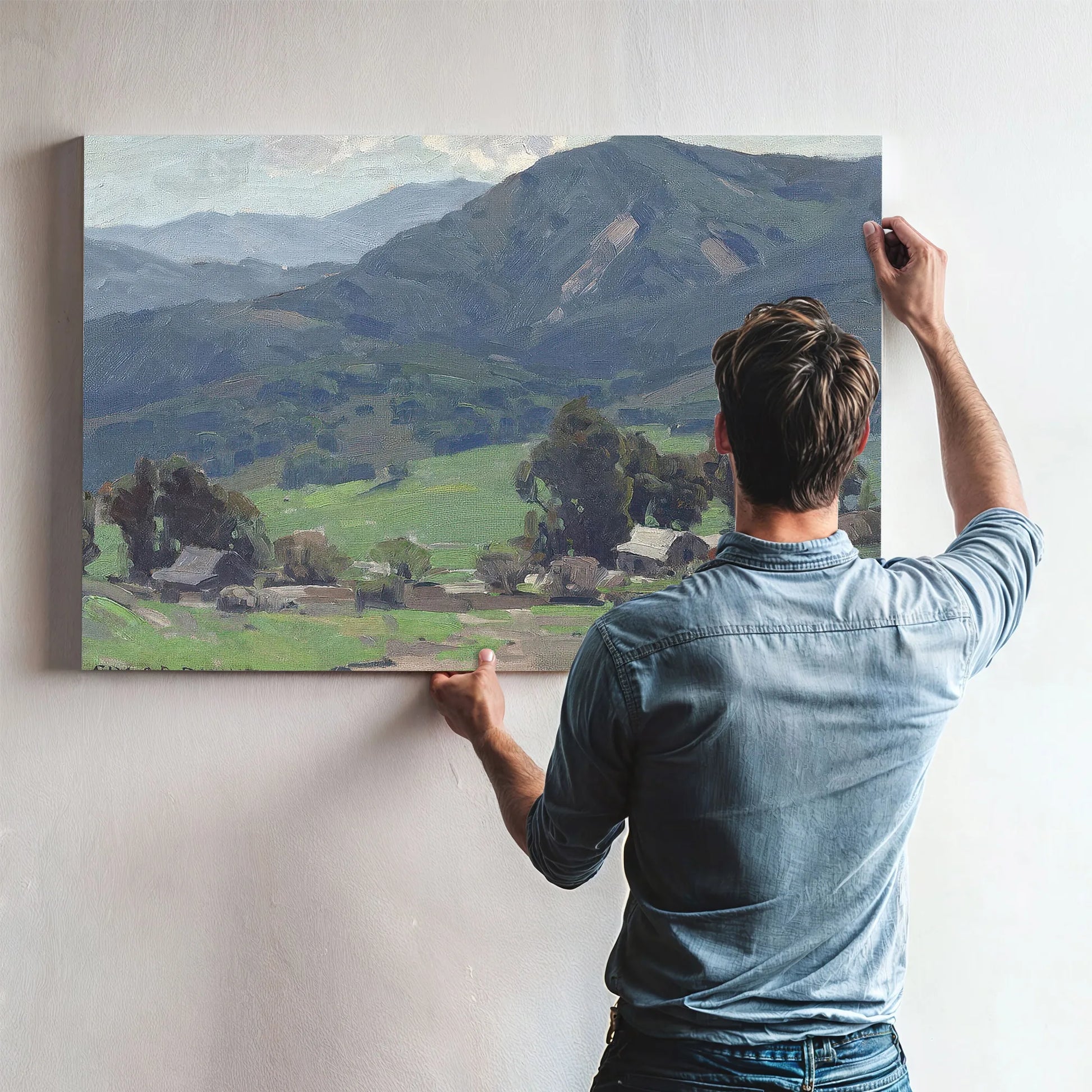 Scene Near Calabasas By Edgar Payne Fine Art Print