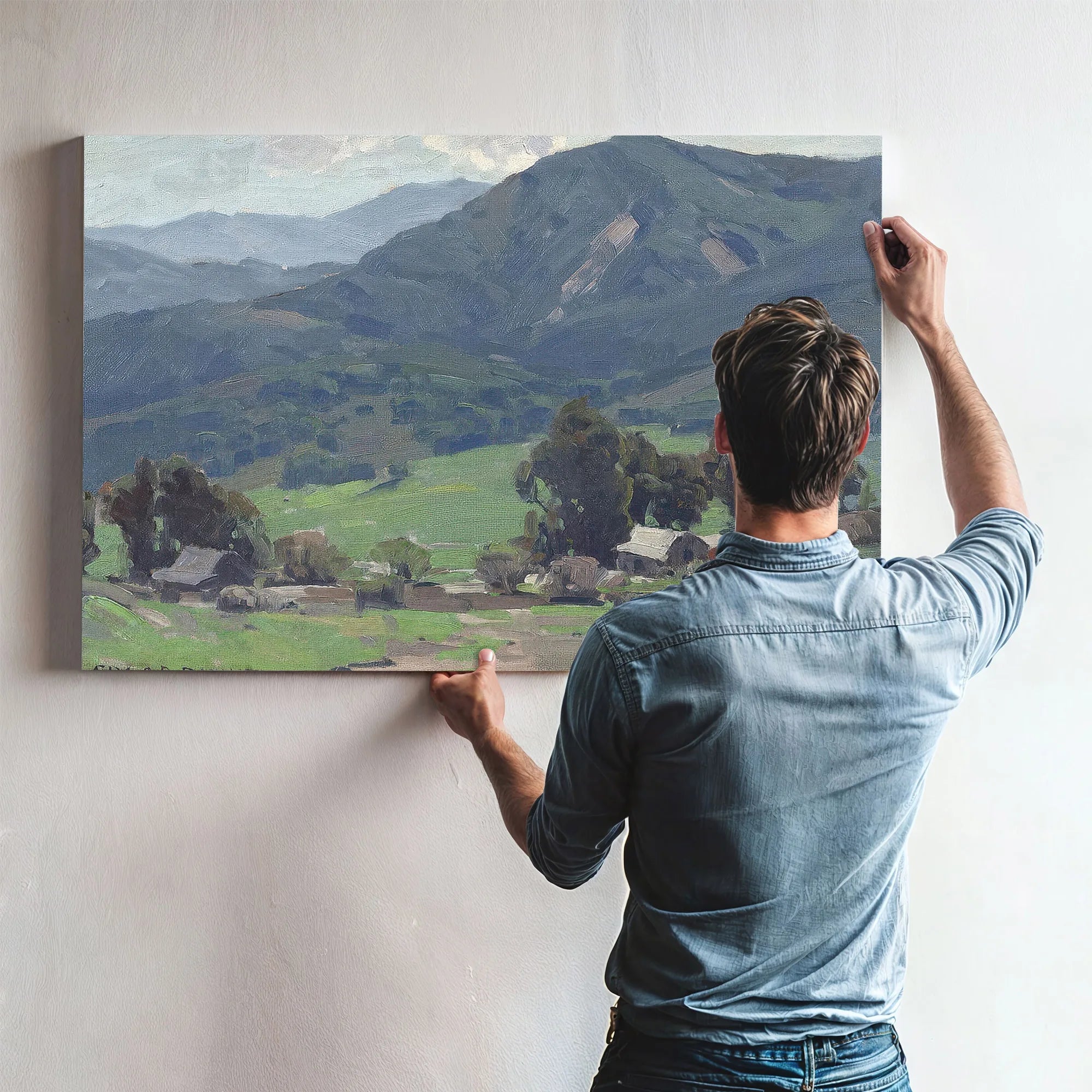 Scene Near Calabasas By Edgar Payne Fine Art Print